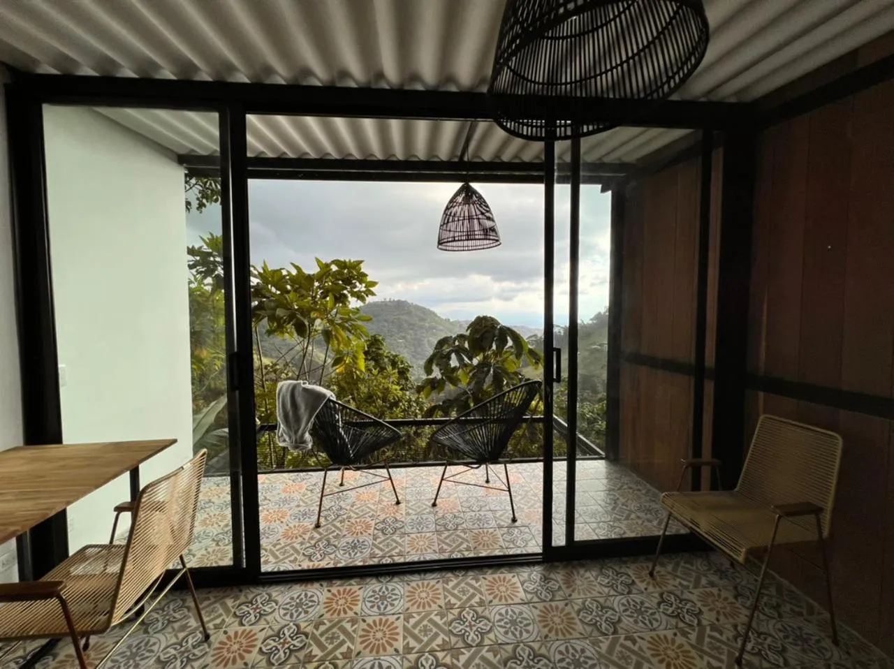 Balcony/Terrace in Lodge Paraíso Verde