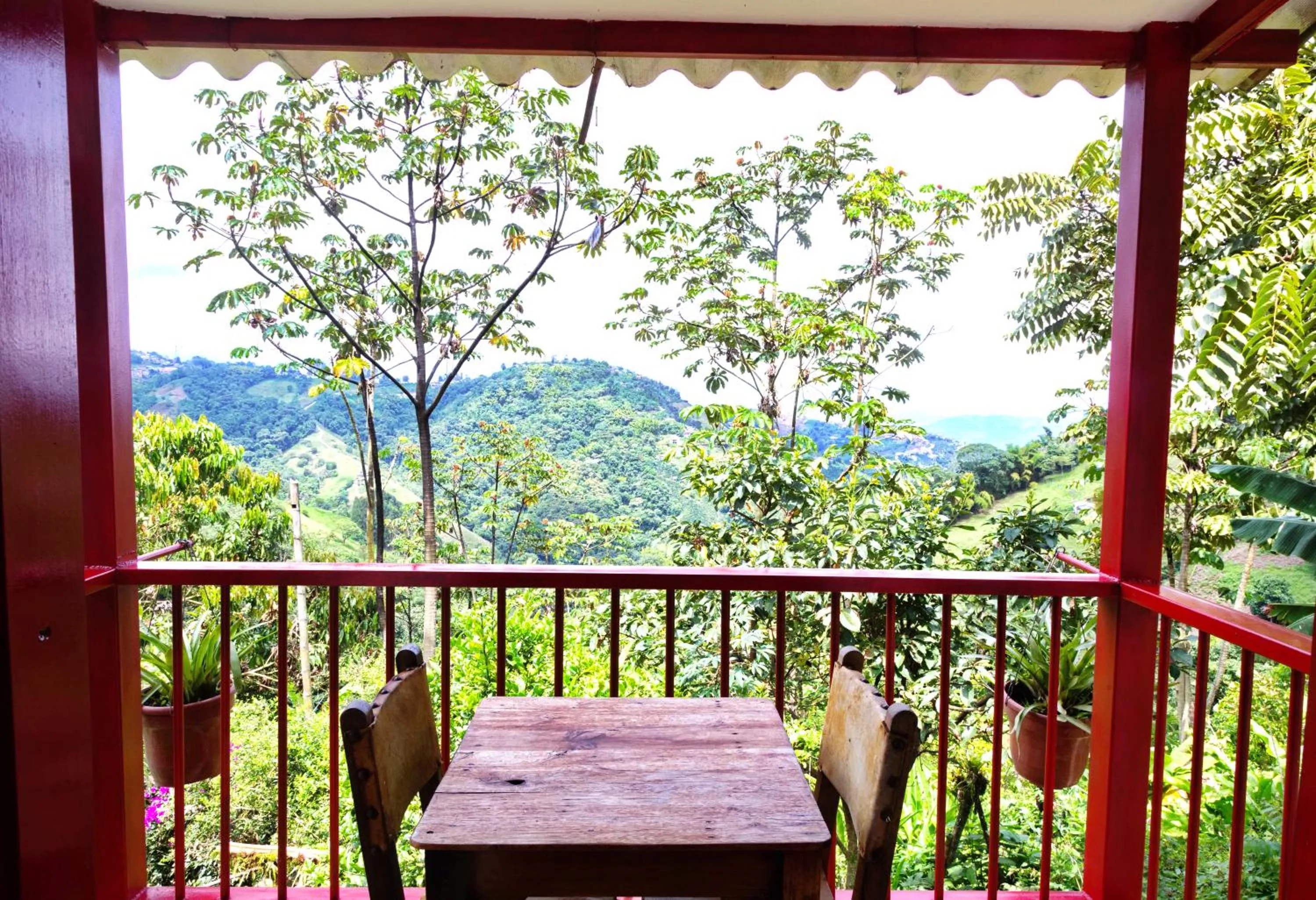 Natural landscape in Lodge Paraíso Verde