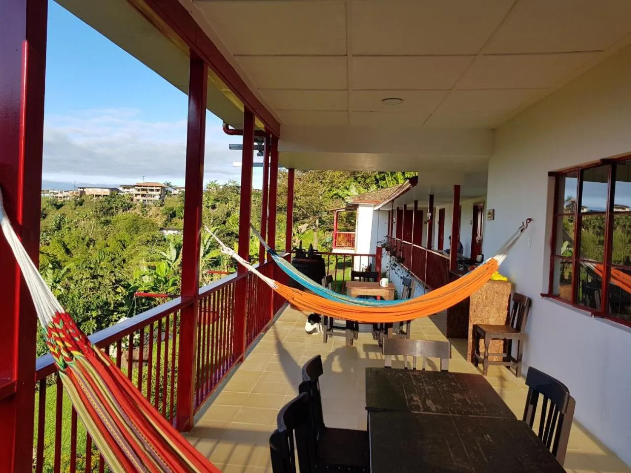 Balcony/Terrace in Lodge Paraíso Verde