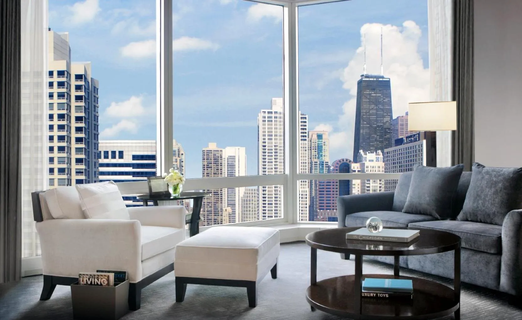 City view in Trump International Hotel & Tower Chicago