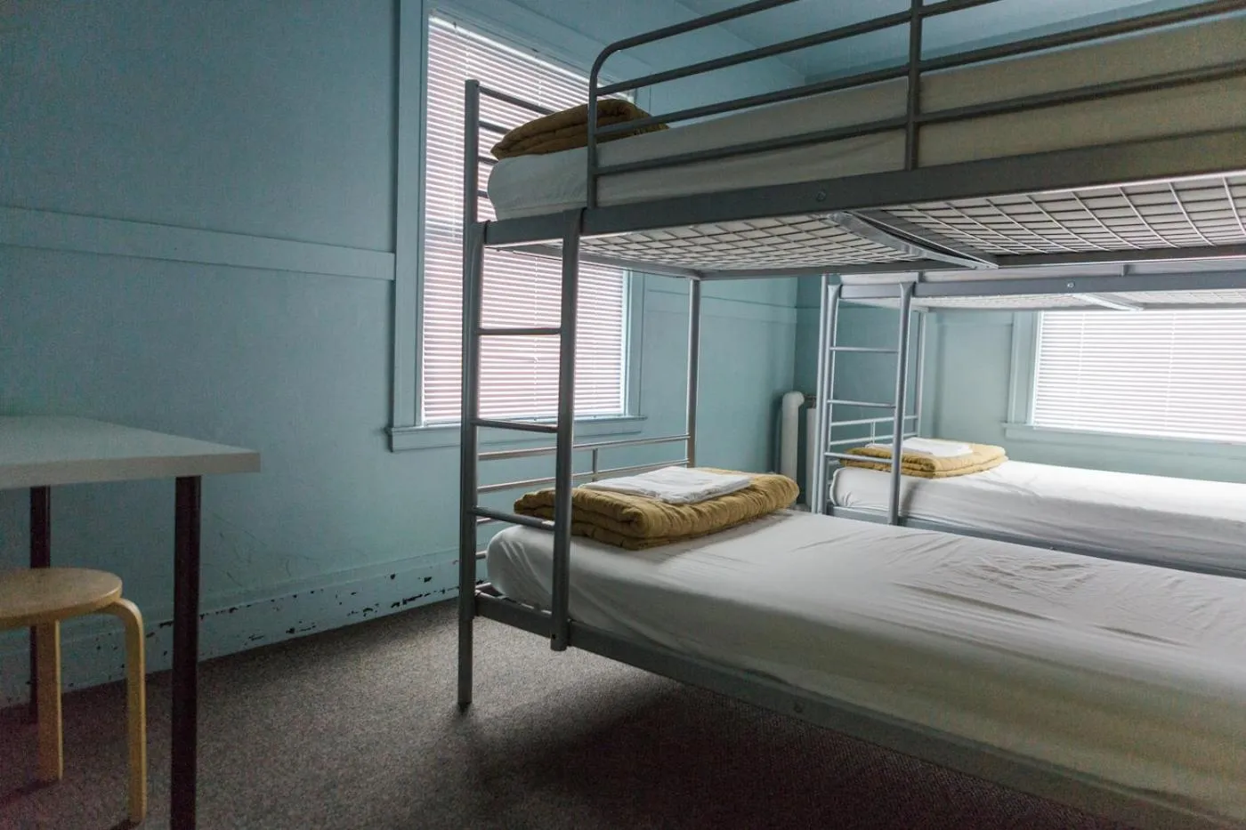 bunk bed, Bed in American Hotel Hostel