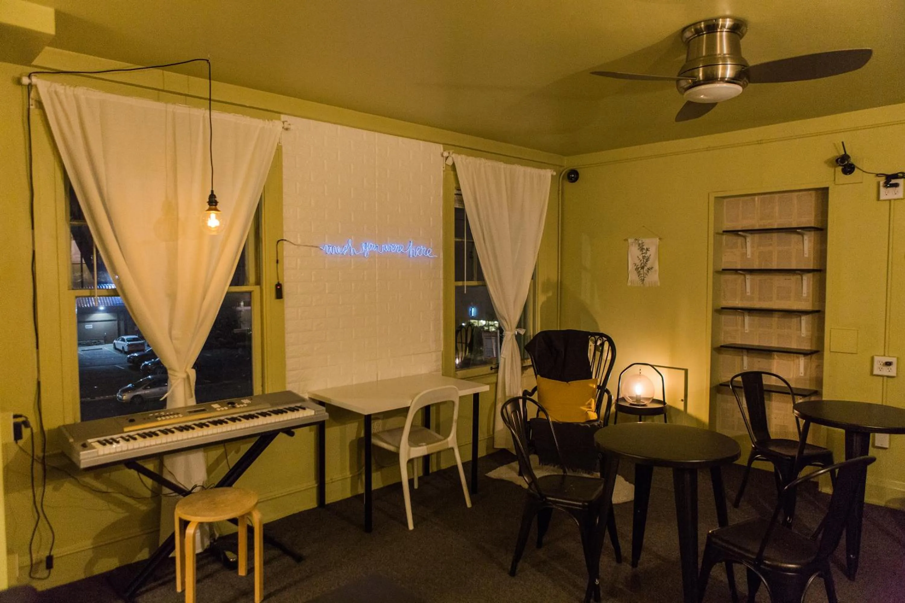 Living room in American Hotel Hostel