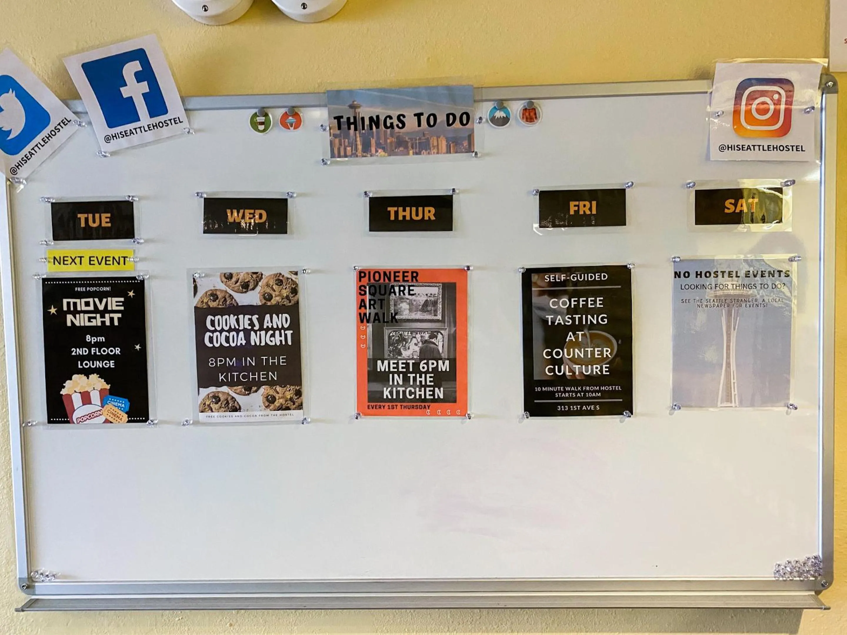 Activities in American Hotel Hostel