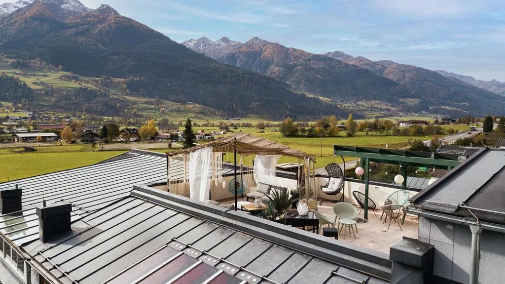 Balcony/Terrace in Hotel Restaurant tauernhex