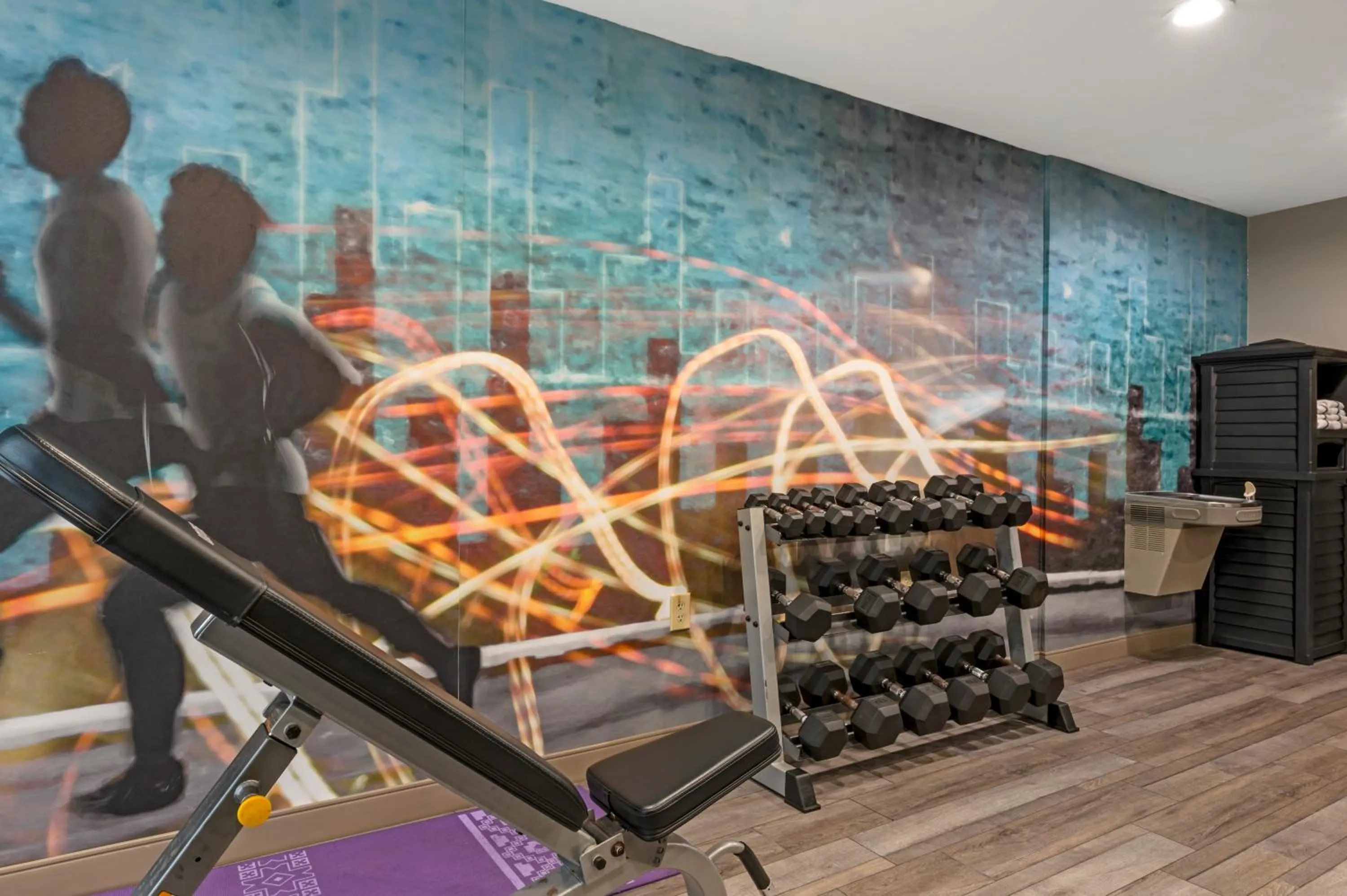 Fitness centre/facilities in Best Western Plus Lafayette Hotel University Area
