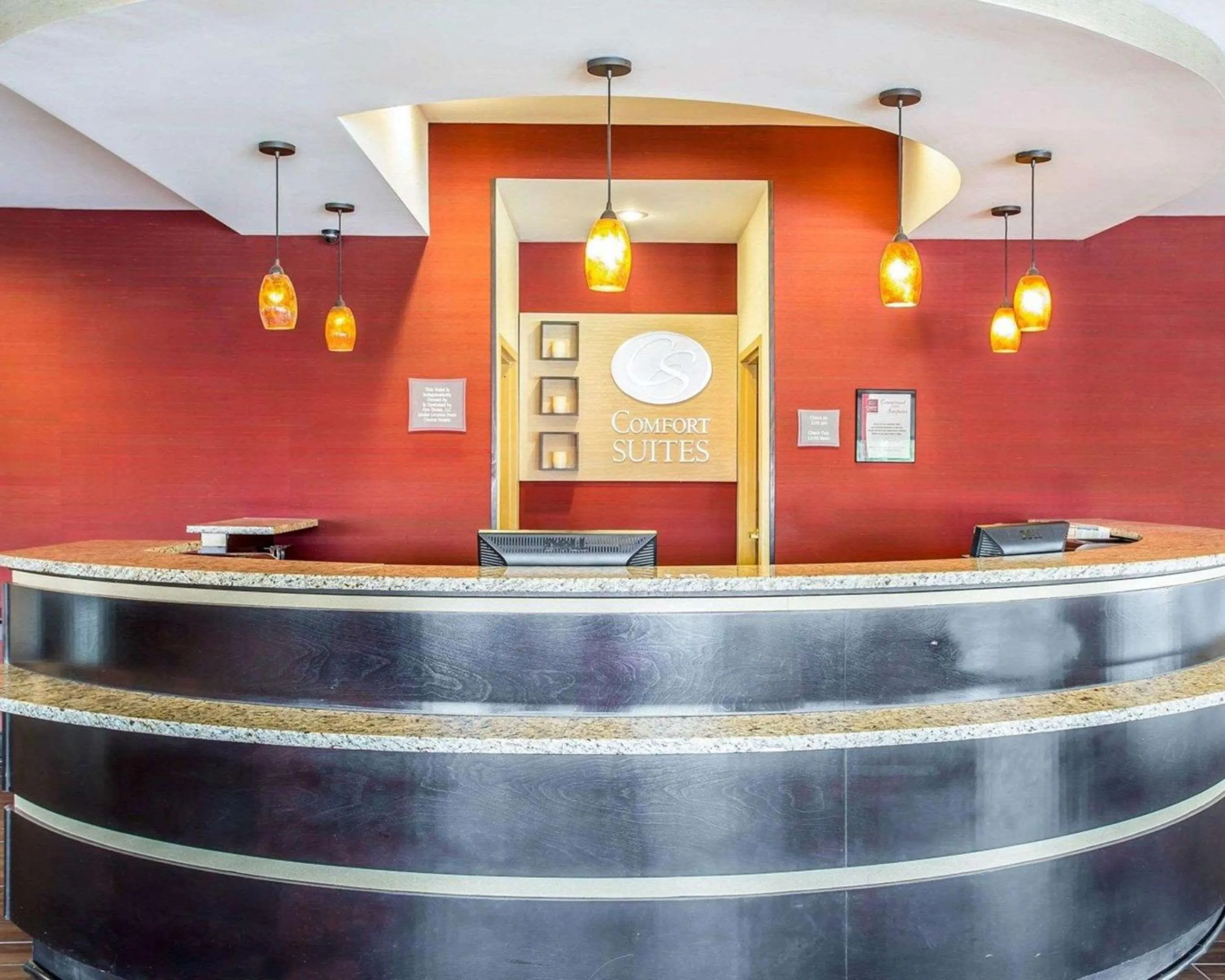 Lobby or reception in Comfort Suites Rock Hill Manchester Meadows Area
