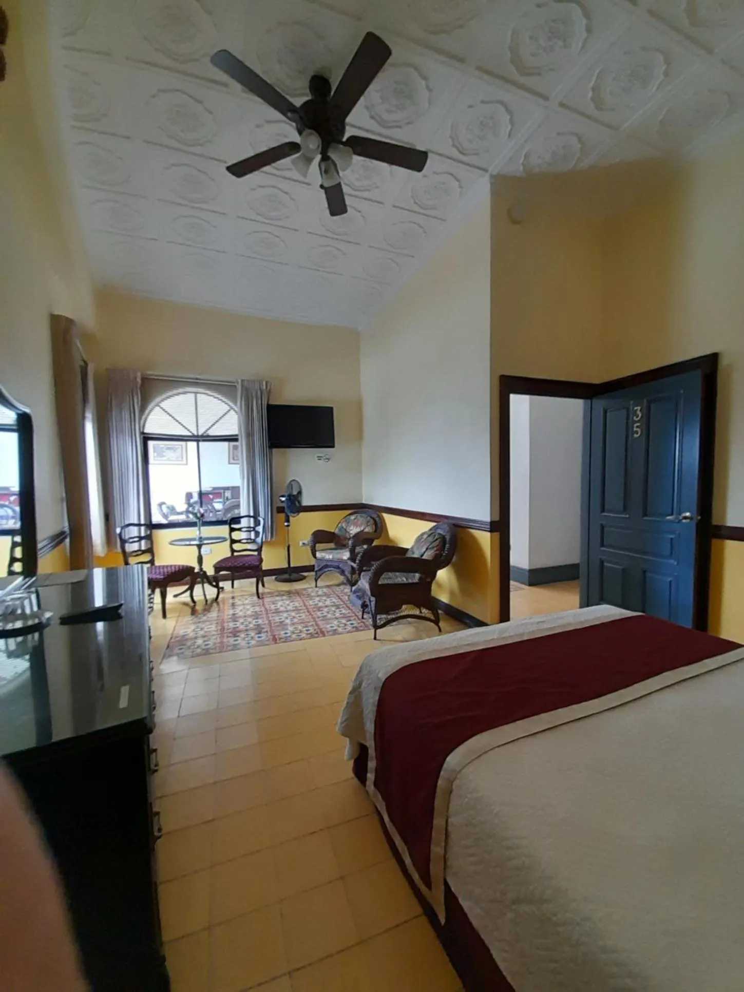 Bedroom, Bed in Hotel Santo Tomas / Historical Property