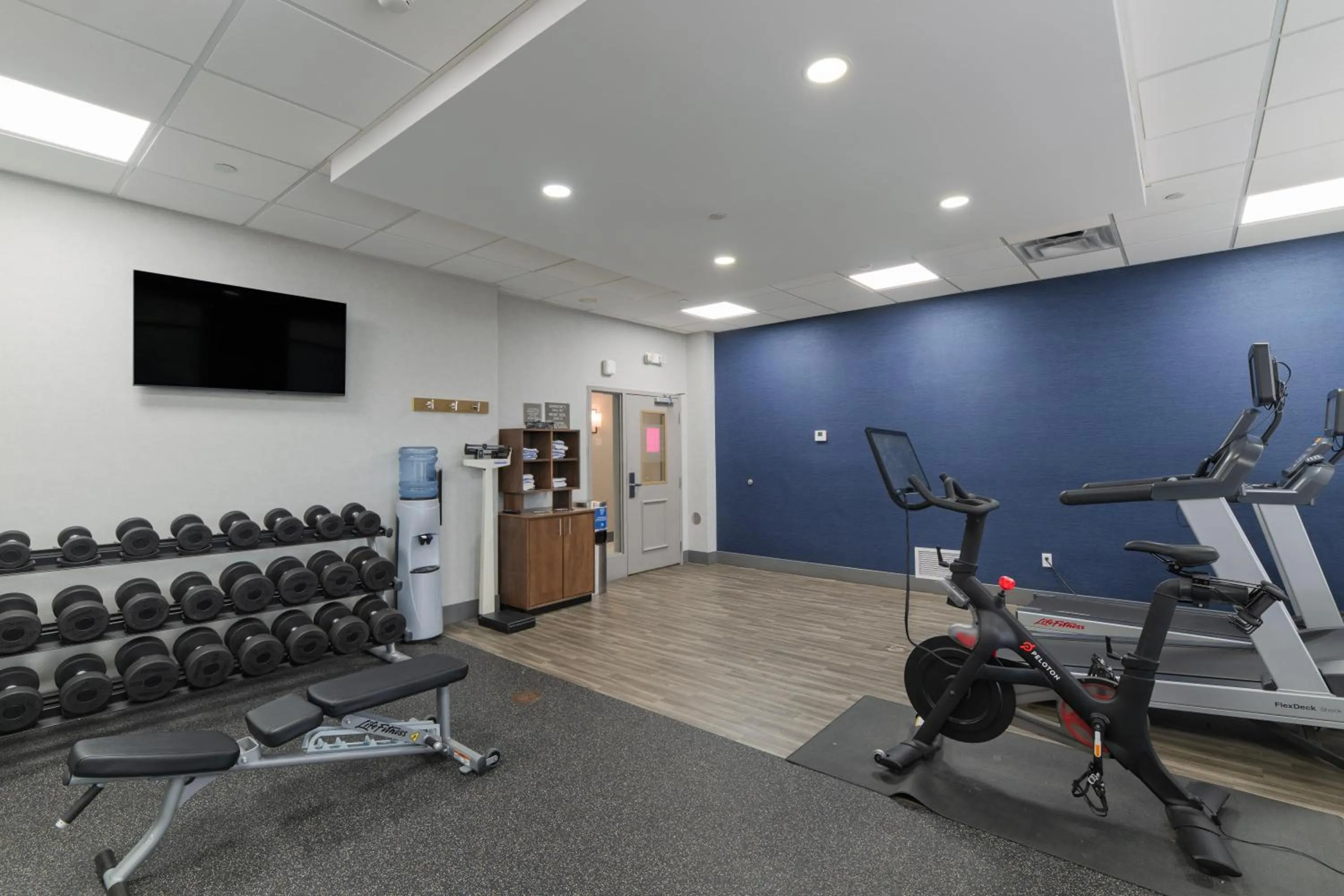 Fitness centre/facilities in Hampton Inn & Suites-Florence Downtown