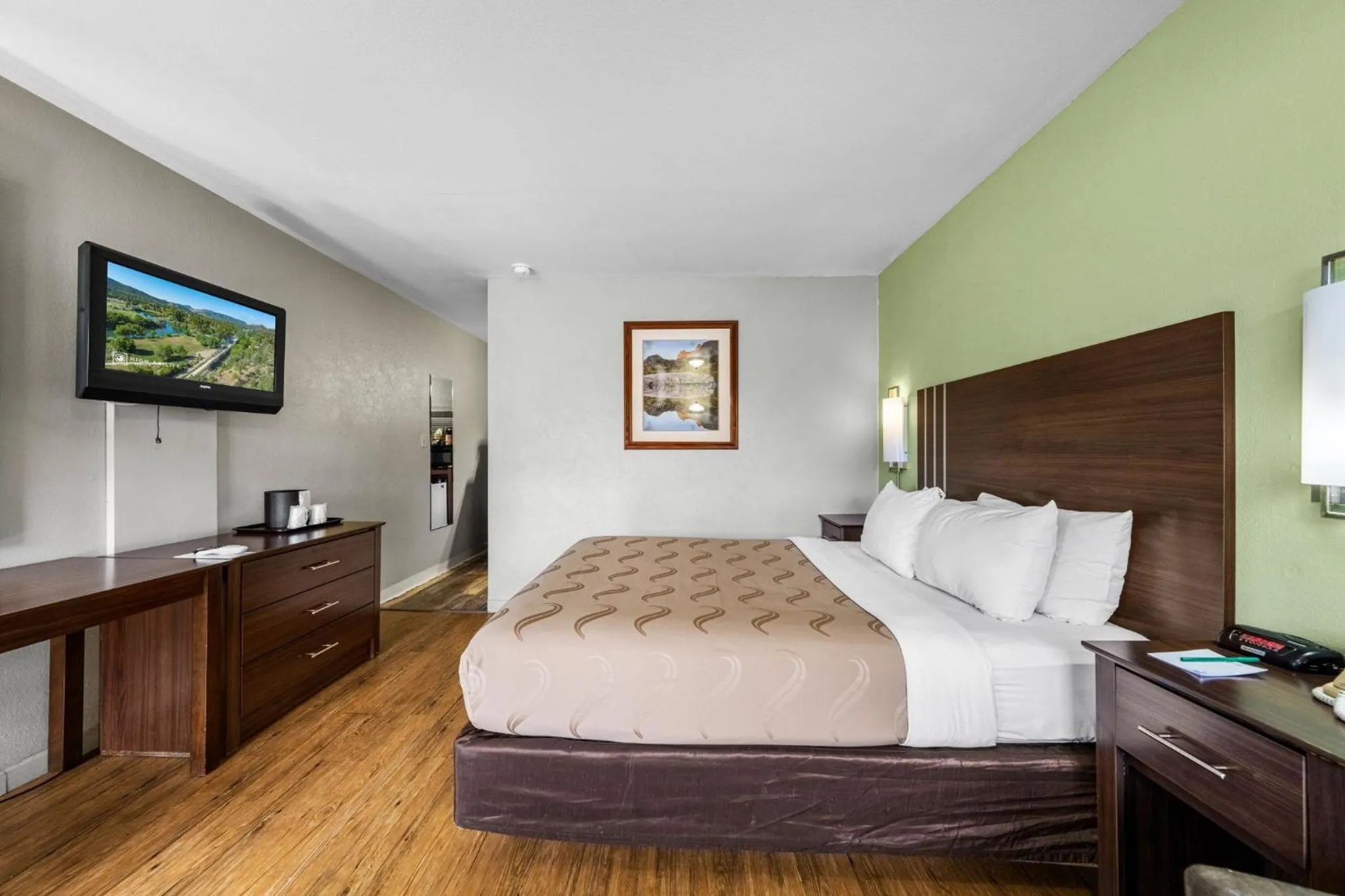 Bed in Quality Inn Durango