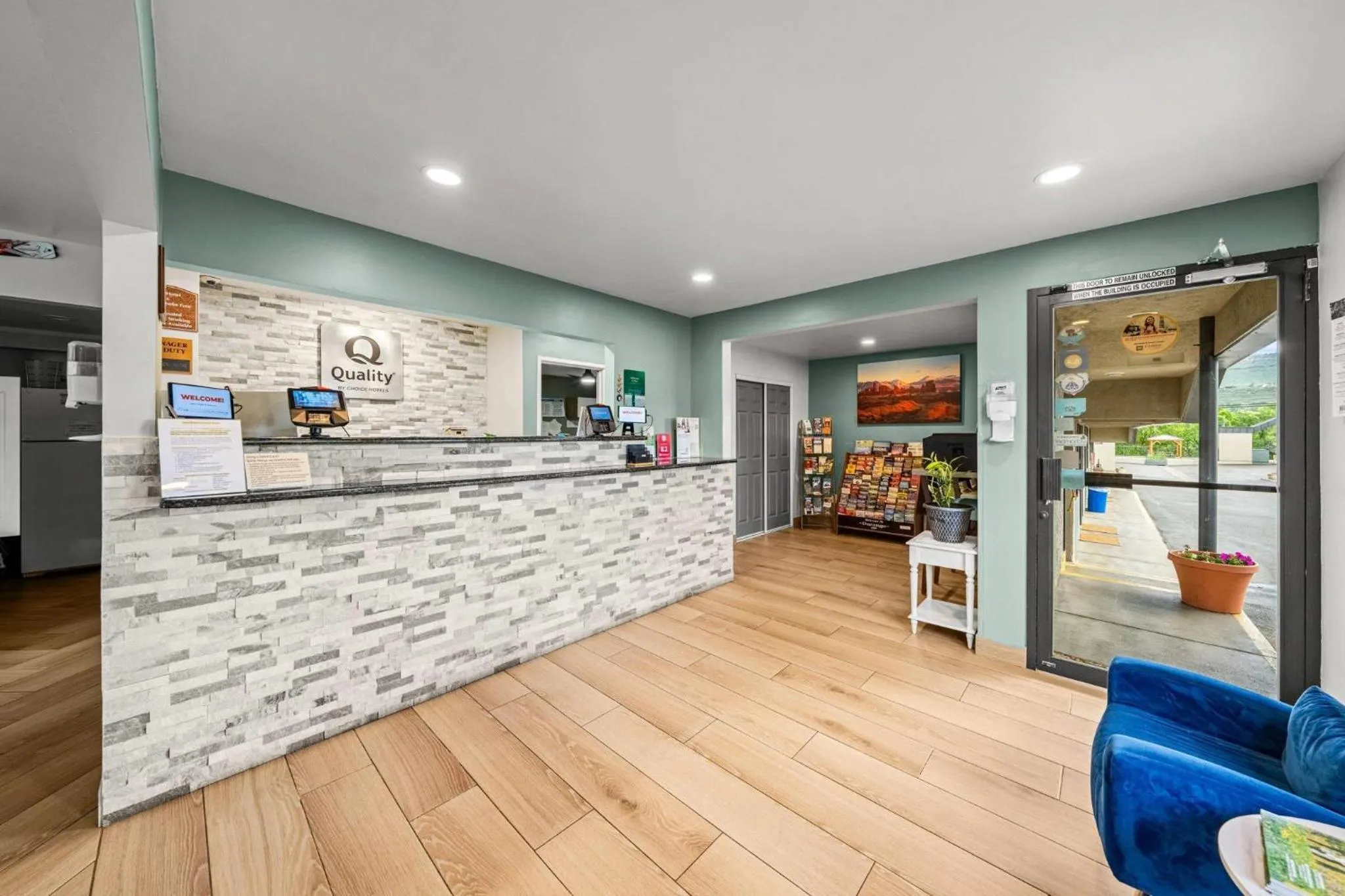 Lobby or reception in Quality Inn Durango