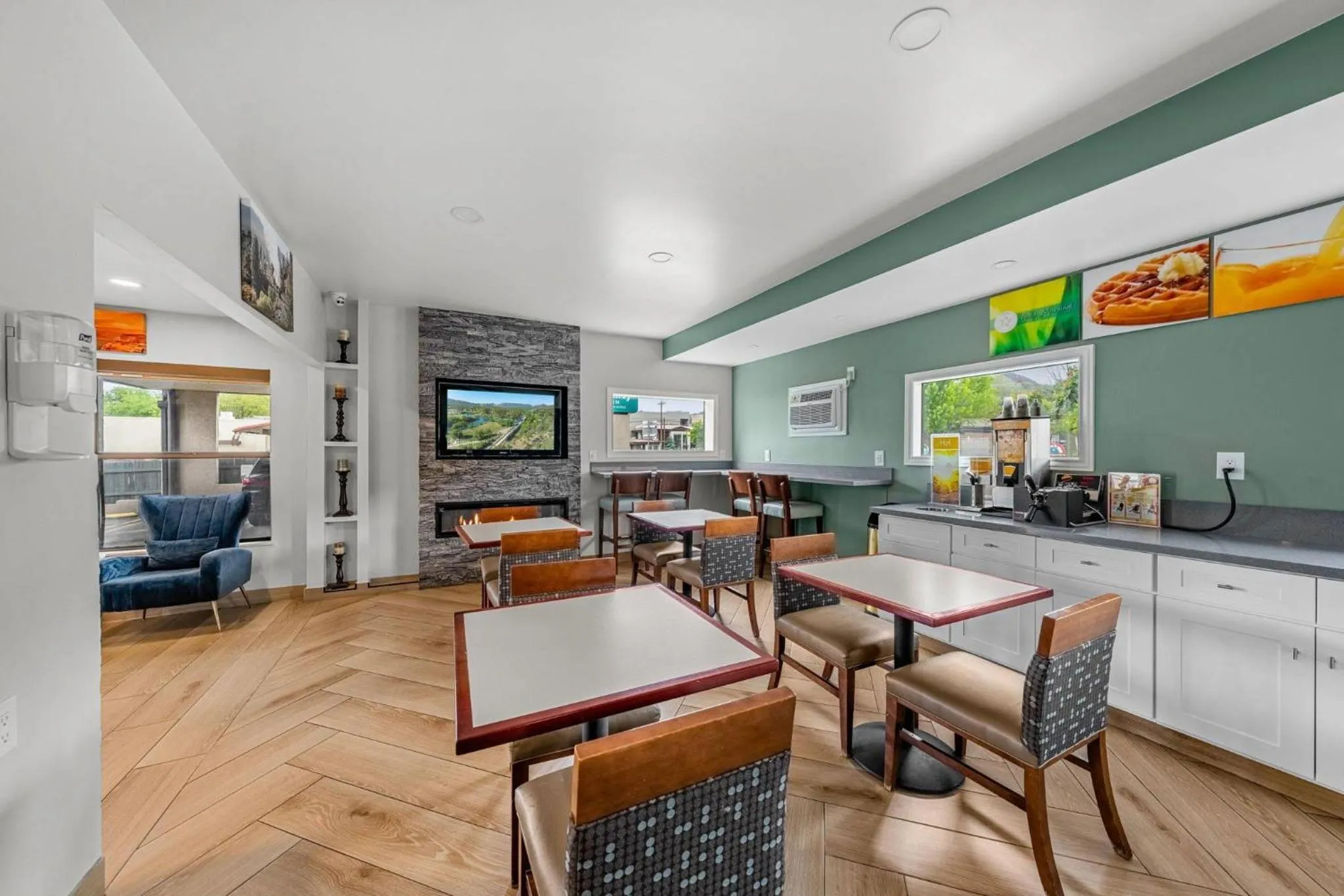 Breakfast in Quality Inn Durango