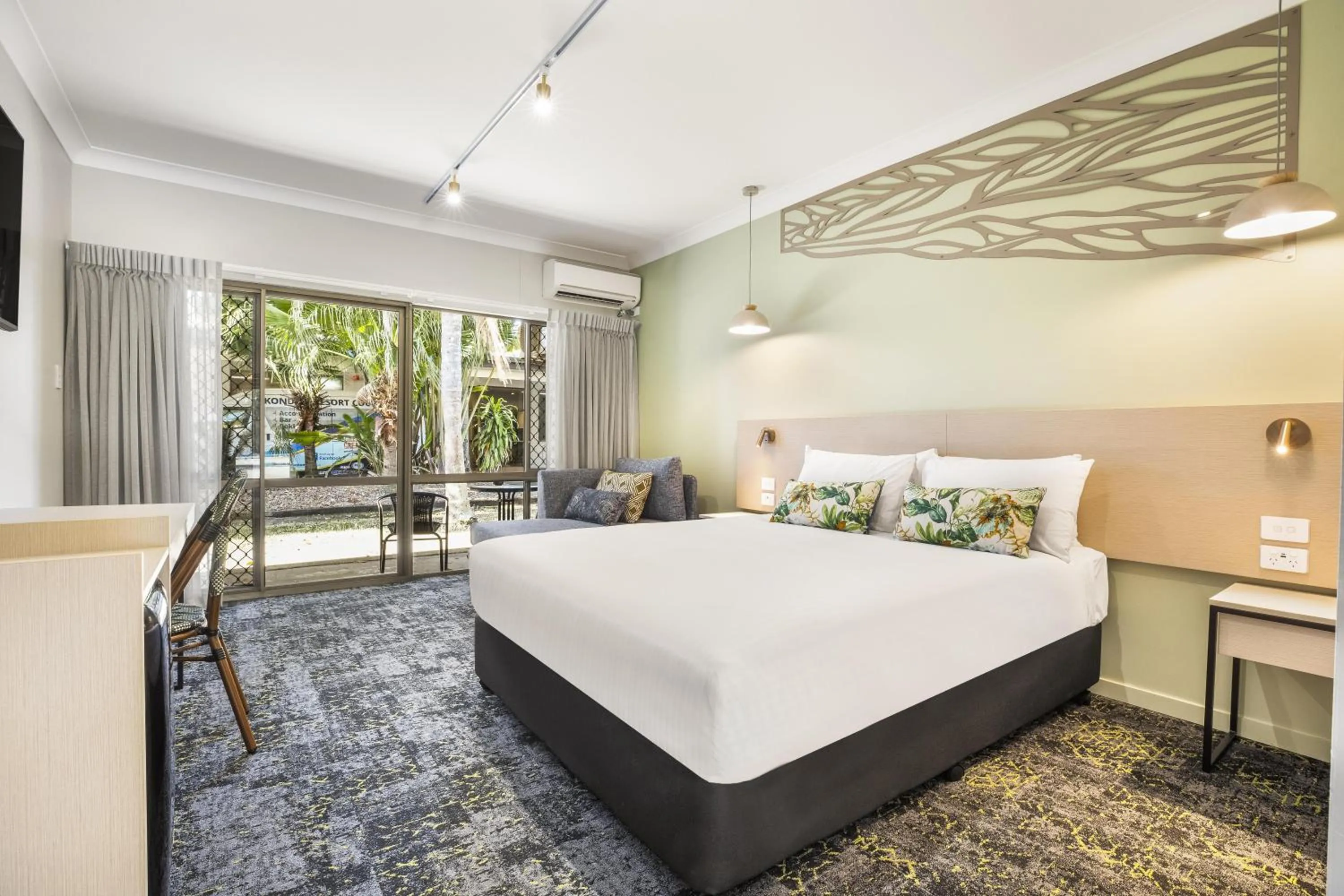 Bedroom, Bed in Nightcap at Kondari Resort