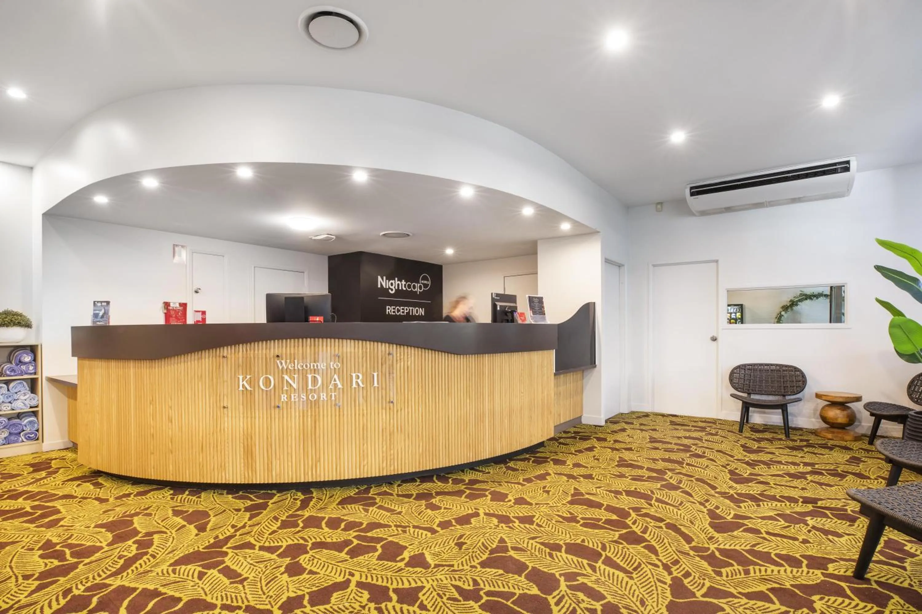 Lobby or reception in Nightcap at Kondari Resort