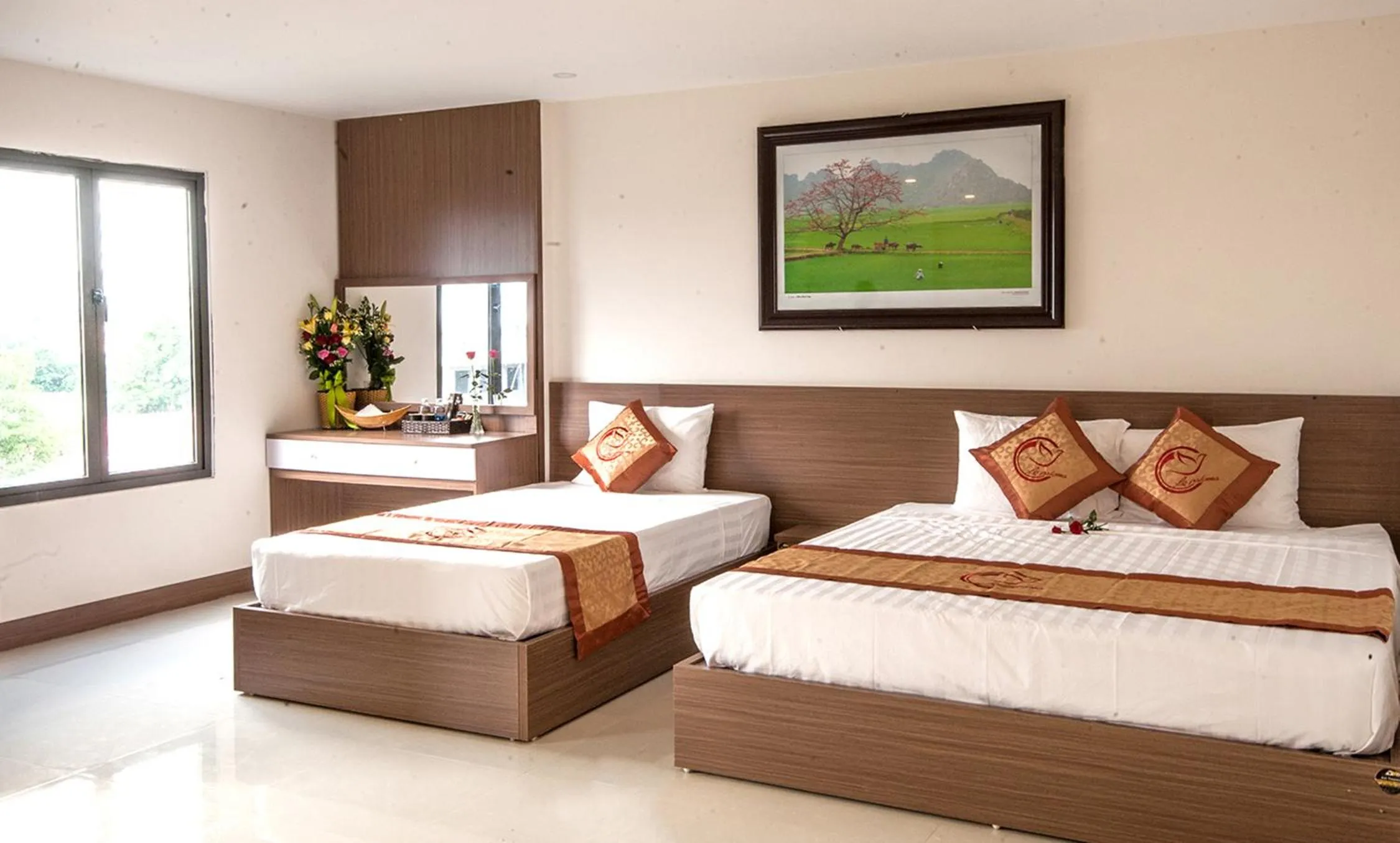 Photo of the whole room, Bed in La Paloma Hotel Ninh Binh