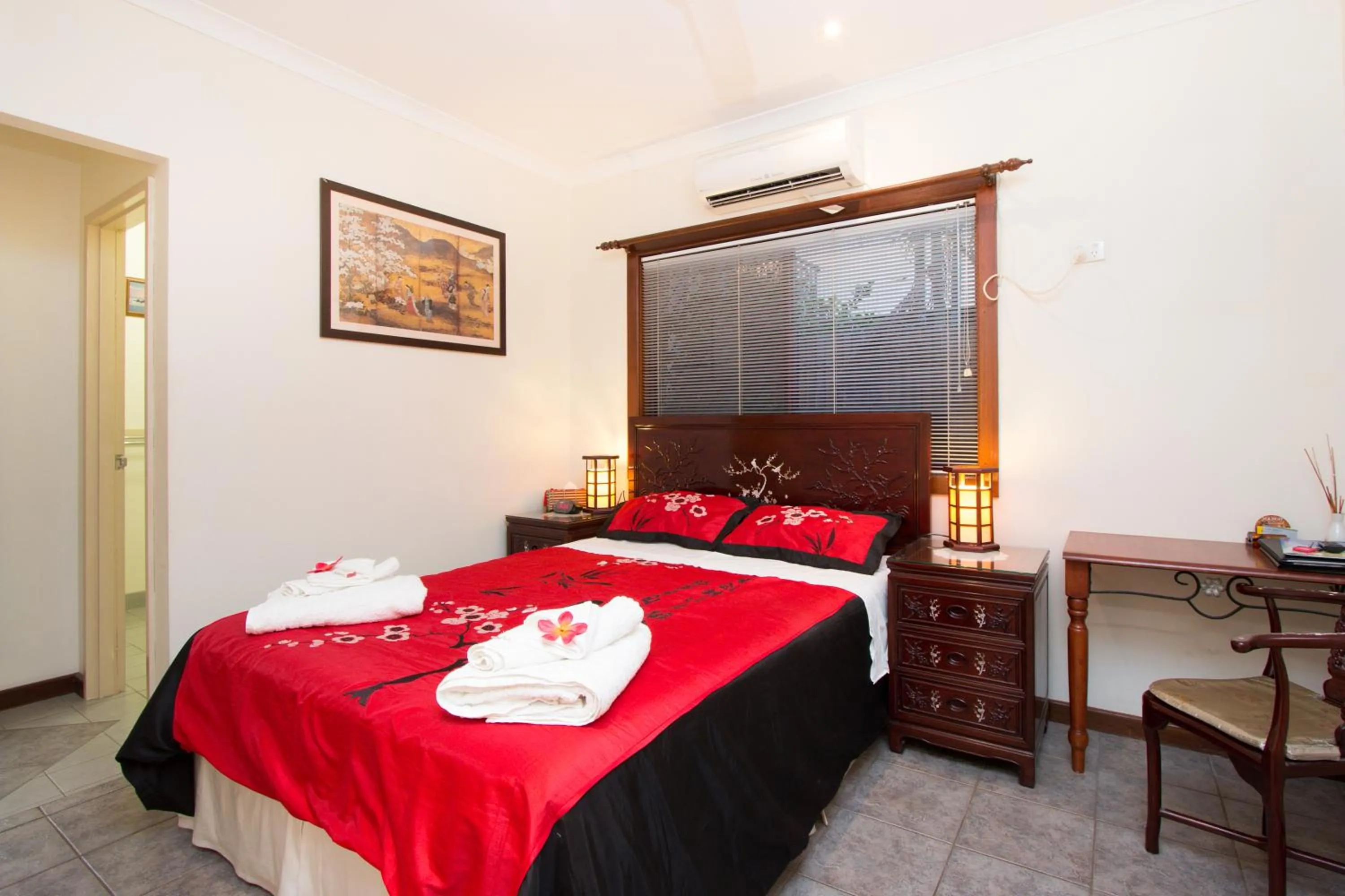 Bed in Reflections Broome