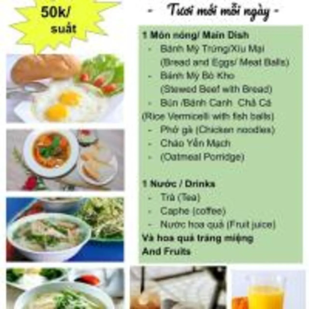 Food and drinks in LE SOLEIL HOTEL managed by NEST Group