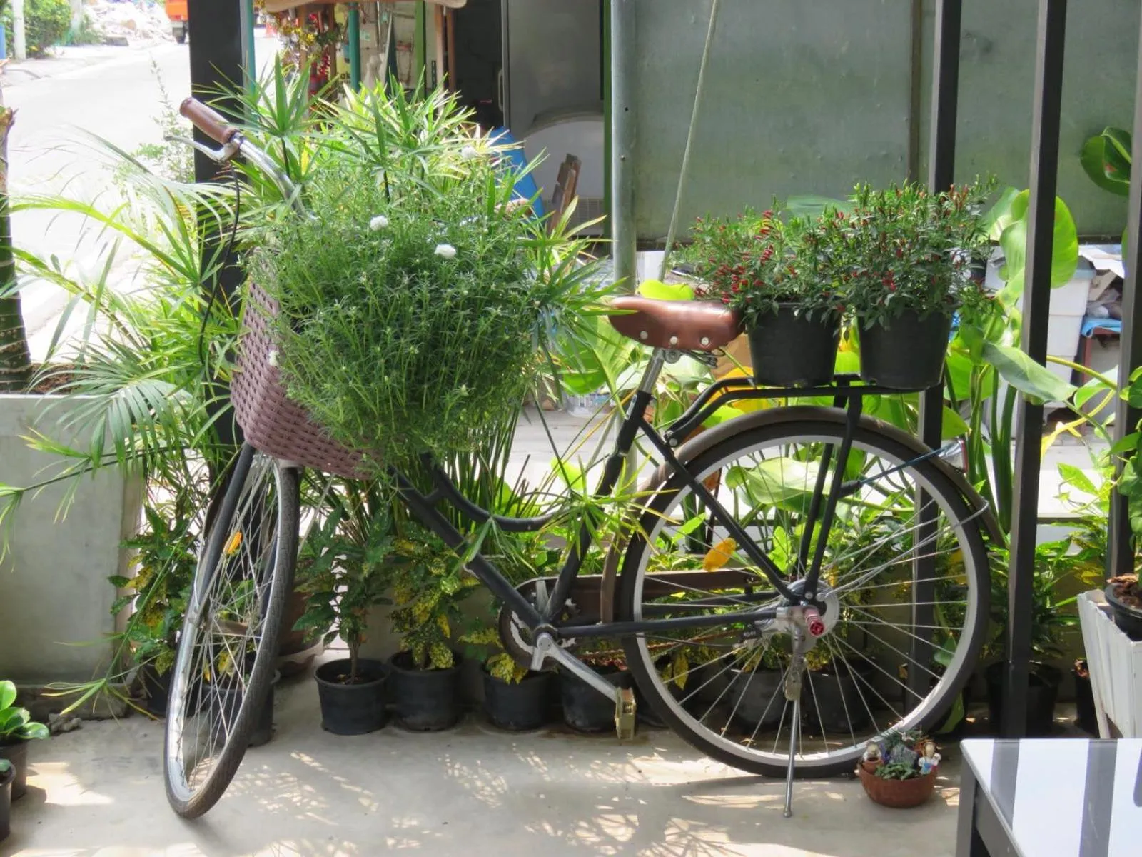 Decorative detail in Surf and Sand Resort