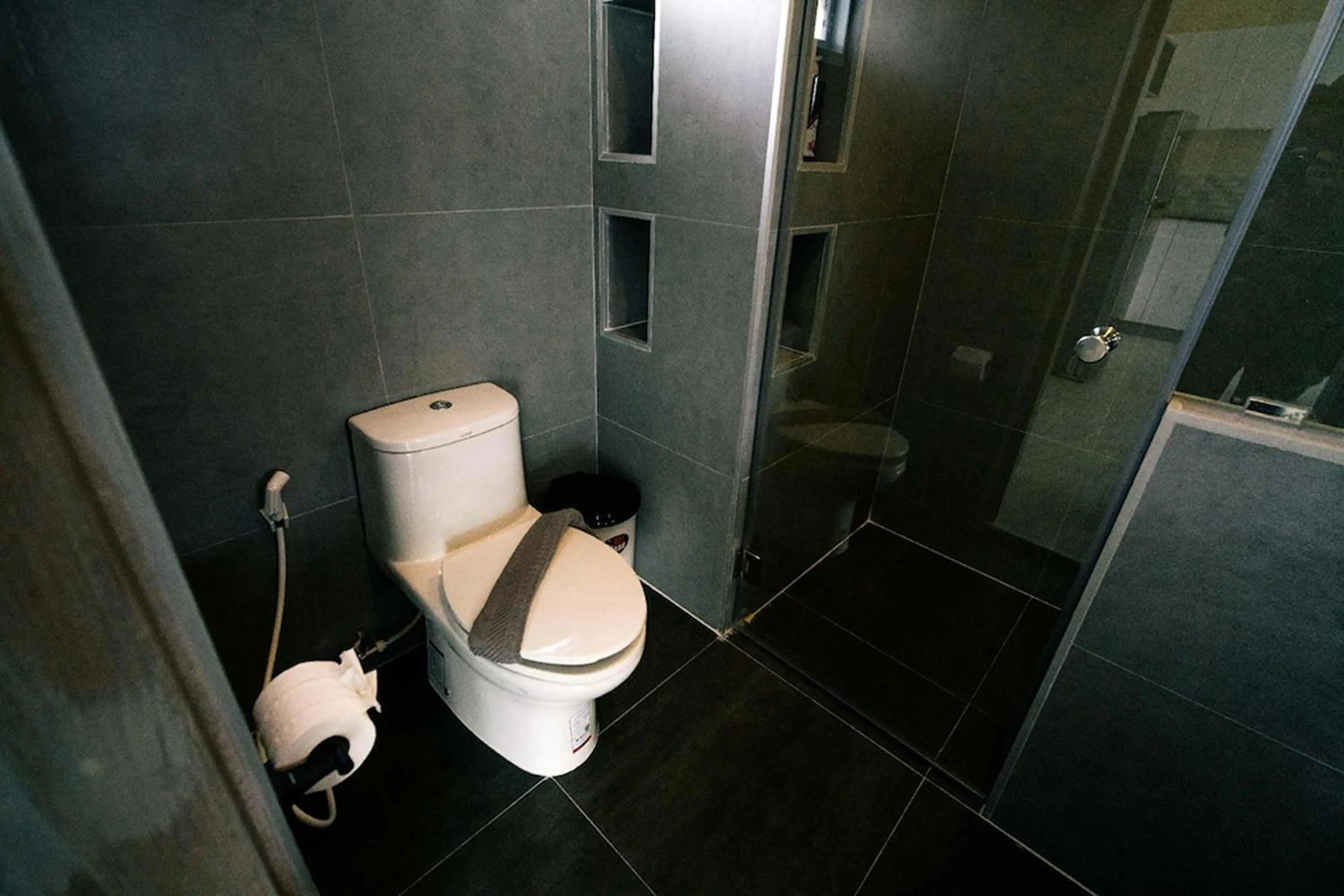 Bathroom in Surf & Sand Resort