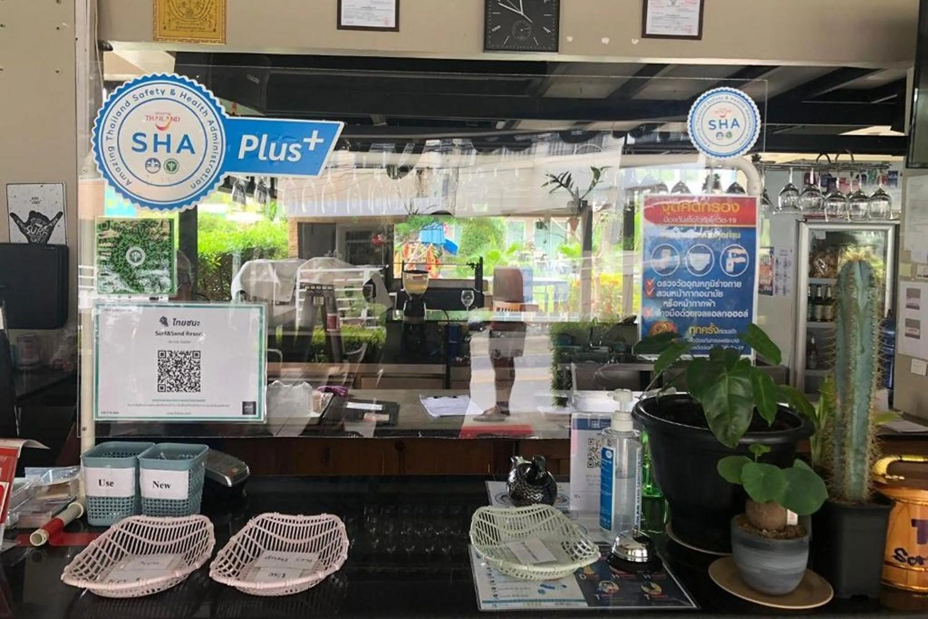 Lobby or reception in Surf & Sand Resort