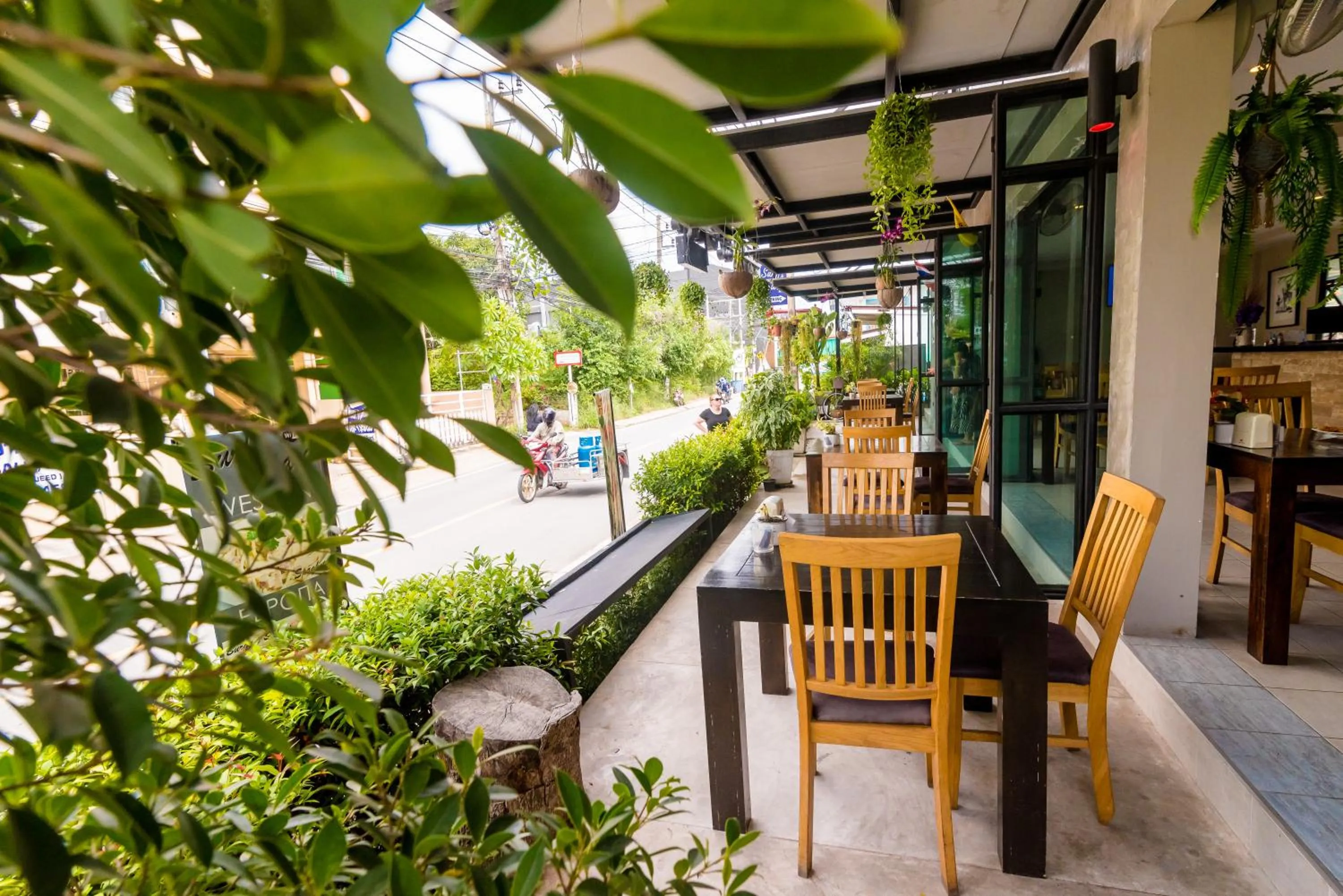 Patio in Surf and Sand Resort