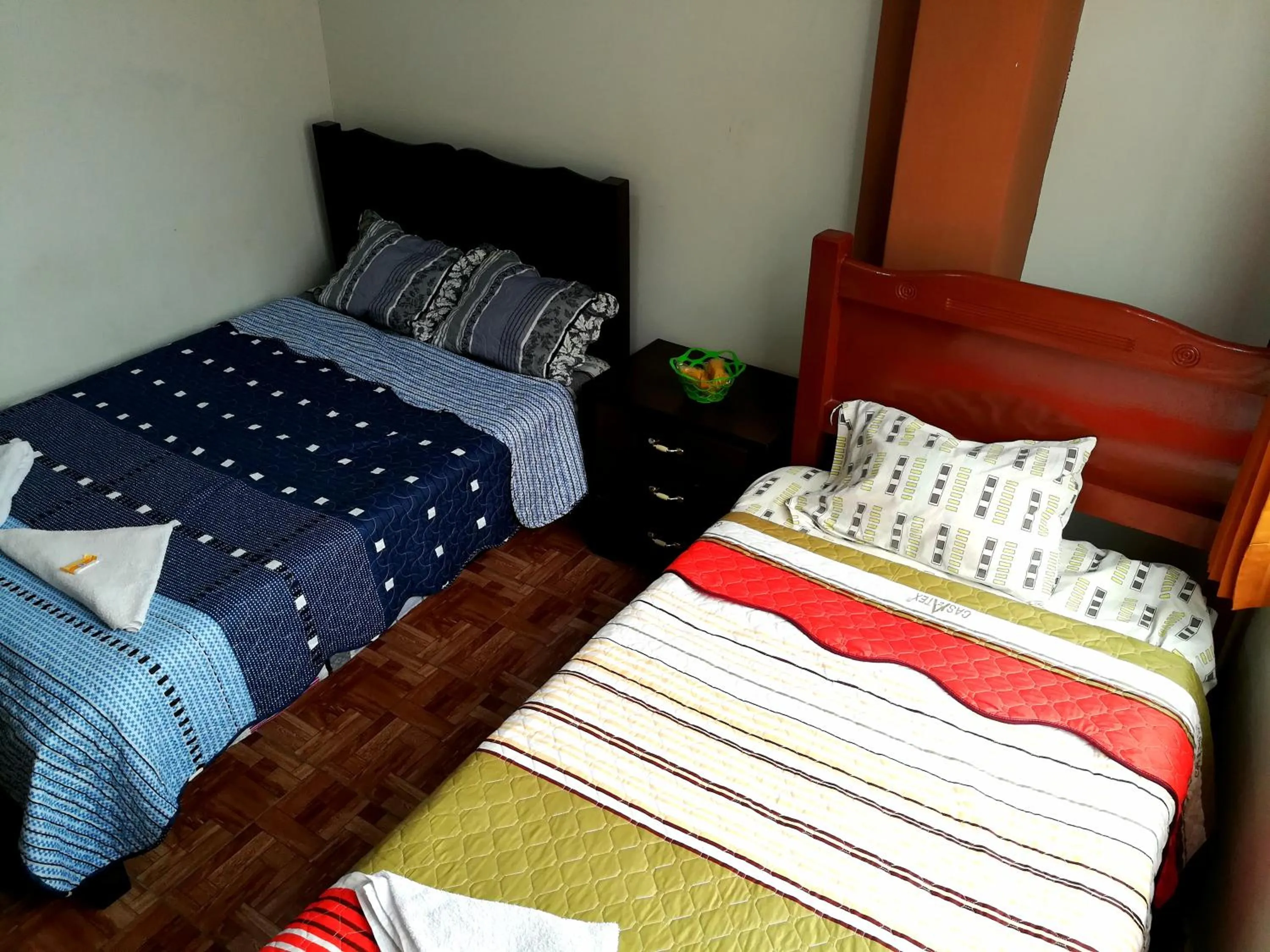 Bed in Hospedaje Central Piura