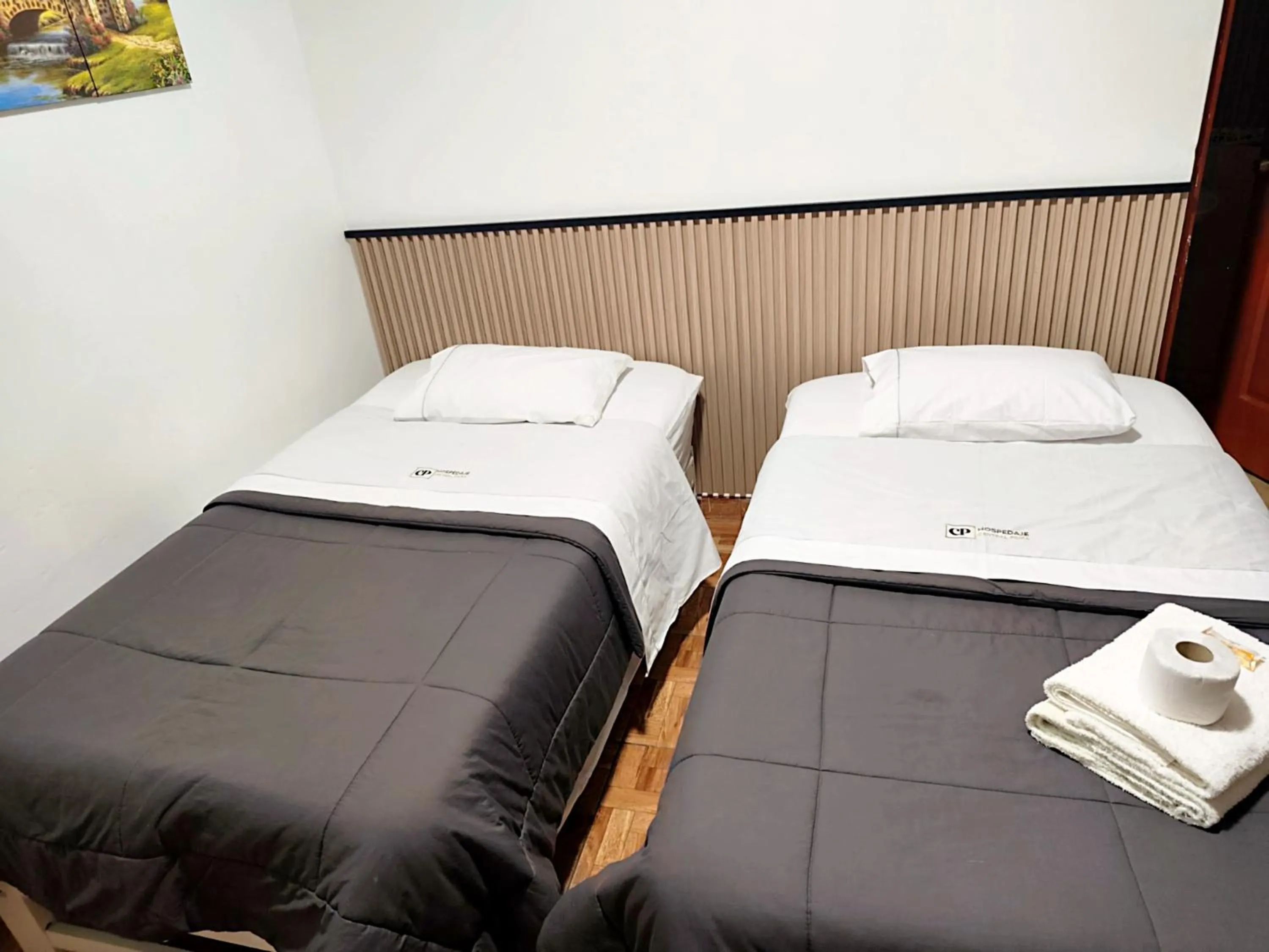 Bed in Hospedaje Central Piura