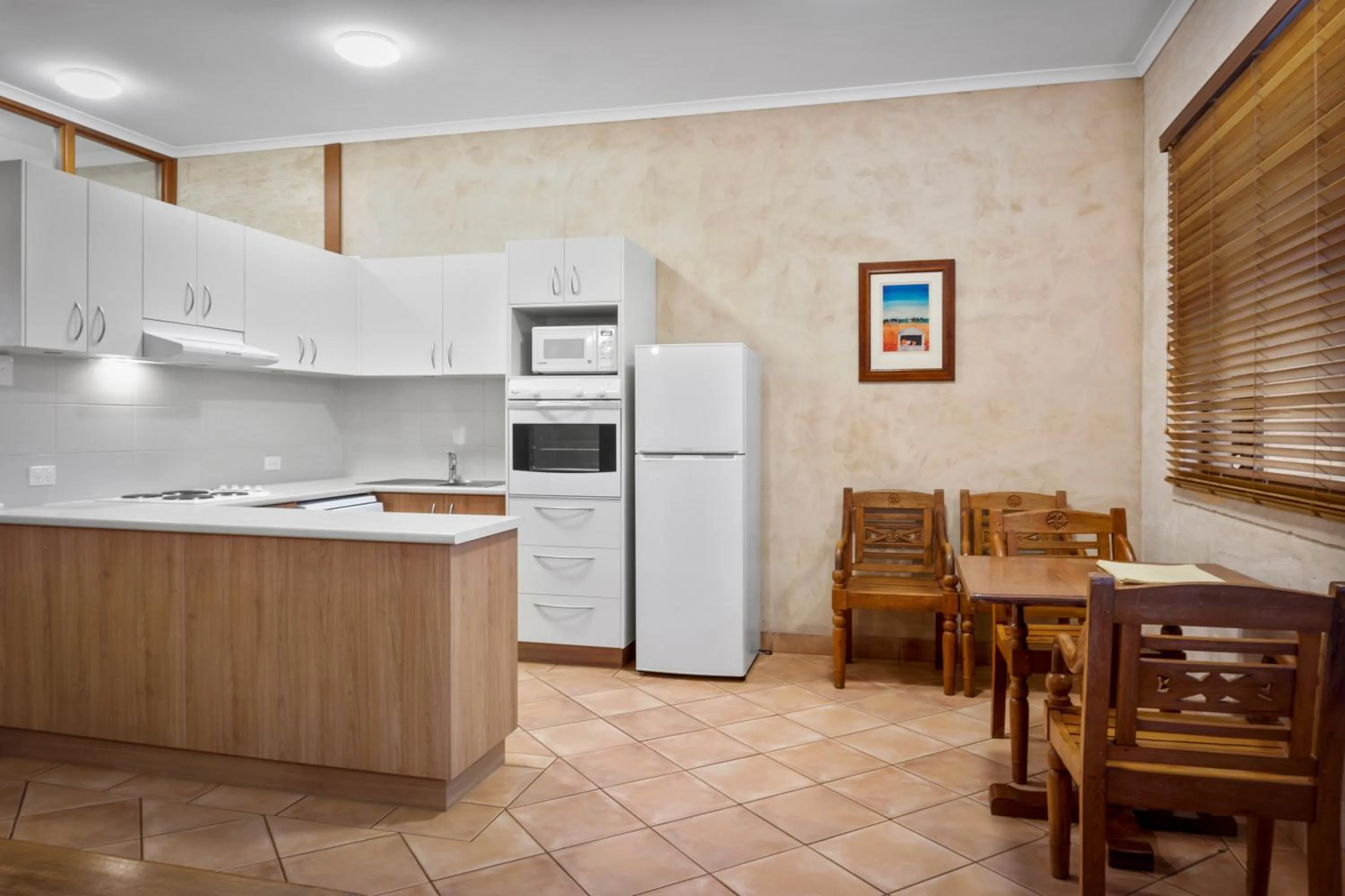 Kitchen or kitchenette in Blue Seas Resort