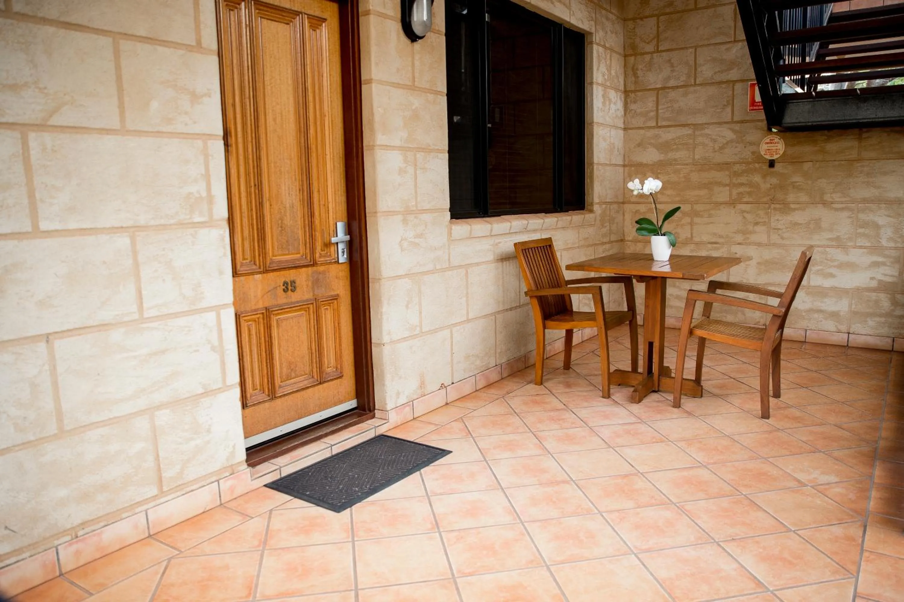 Dining area in Blue Seas Resort