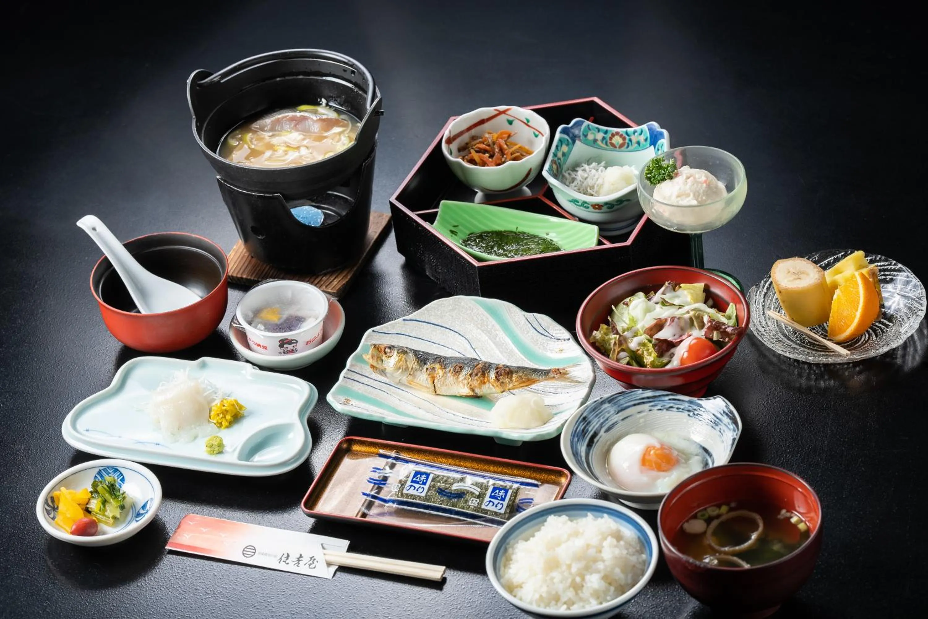 Breakfast in Sumiyoshiya