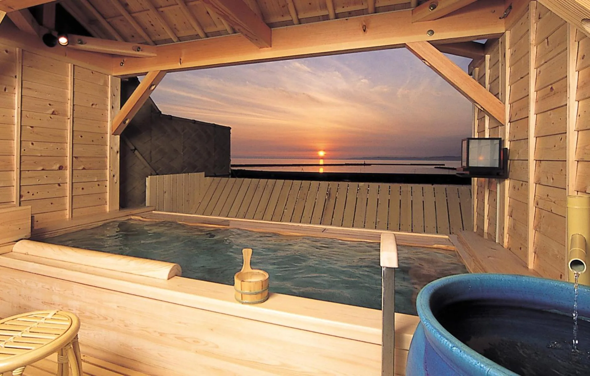 Open Air Bath in Sumiyoshiya