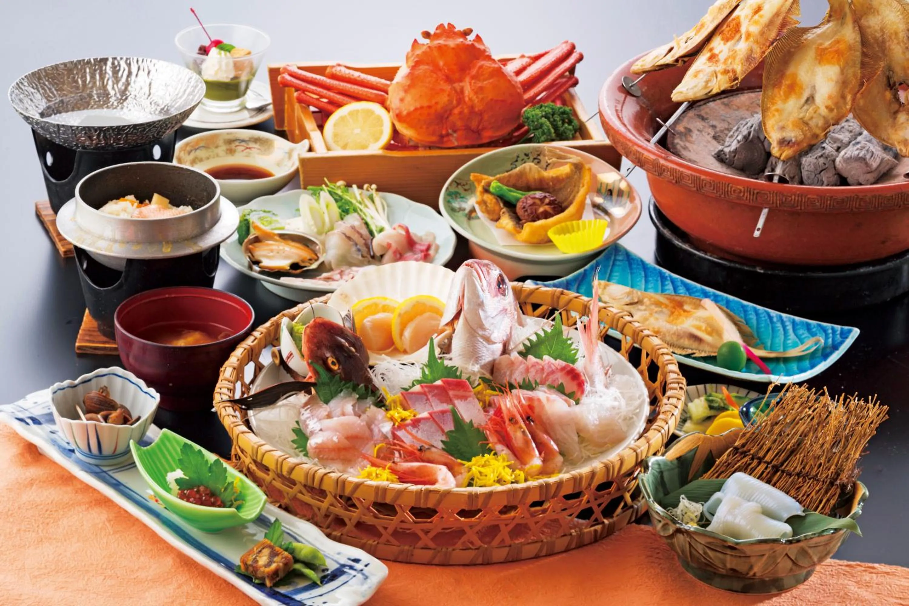 Dinner in Sumiyoshiya