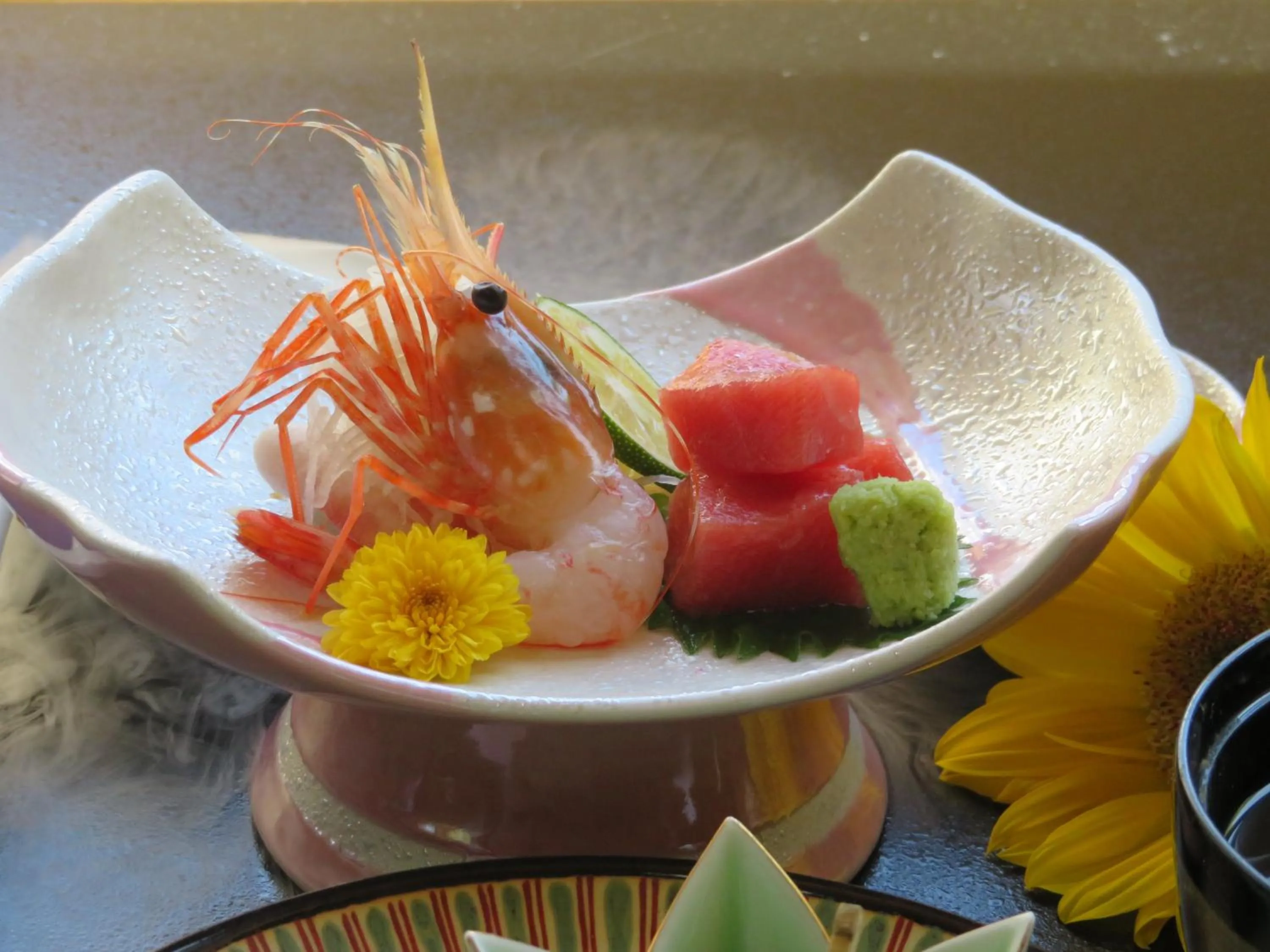 Food close-up in Kashoutei Hanaya