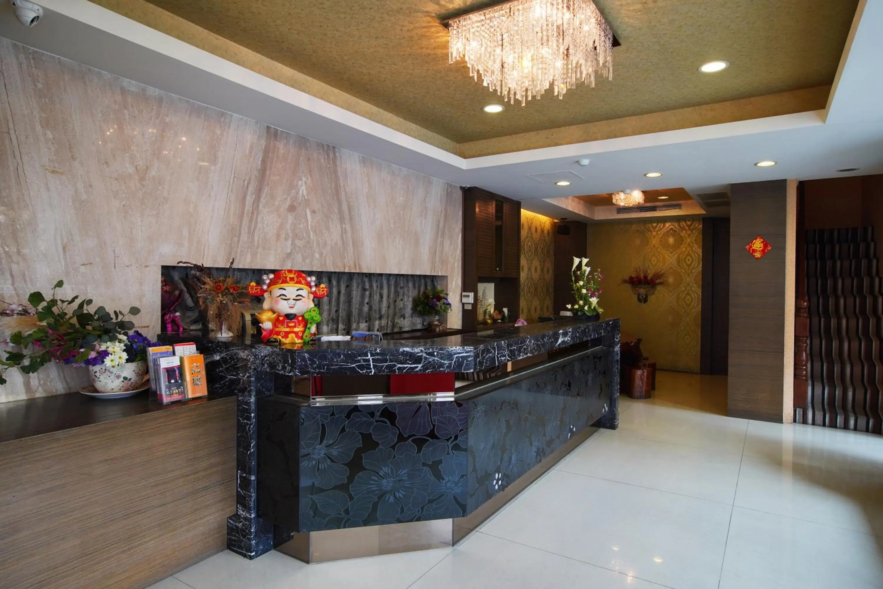Lobby or reception in Happy Hotel