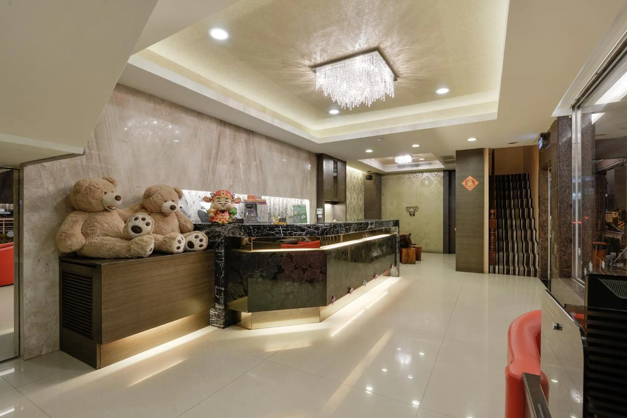 Lobby or reception in Happy Hotel