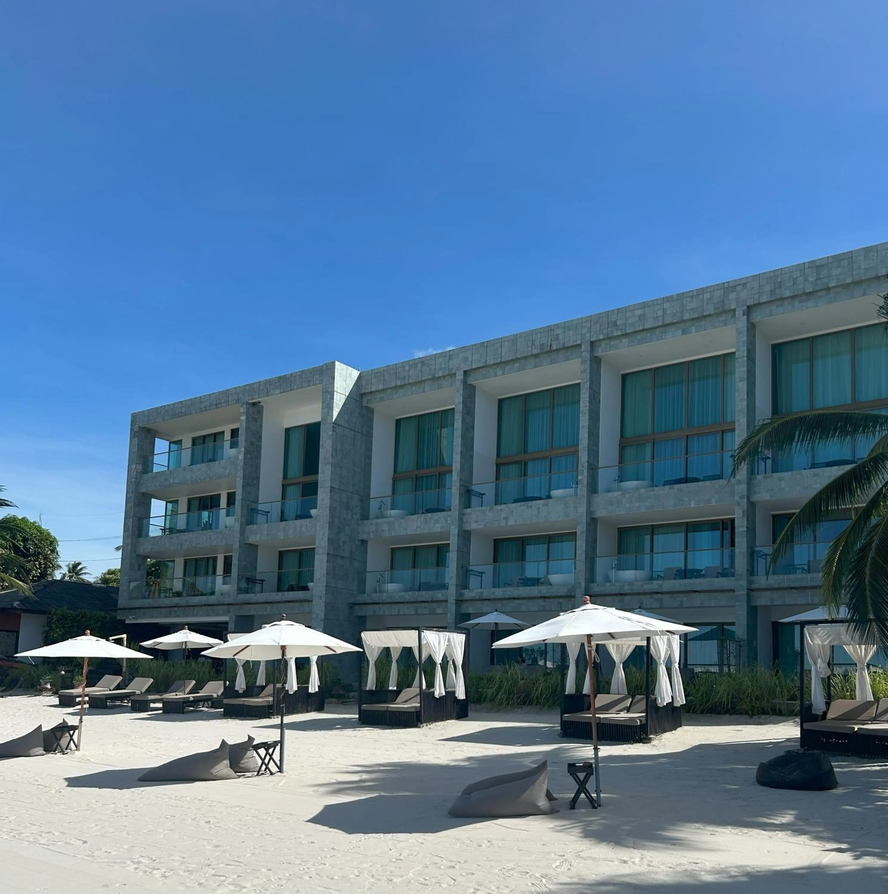 Bird's eye view in The Beach Samui