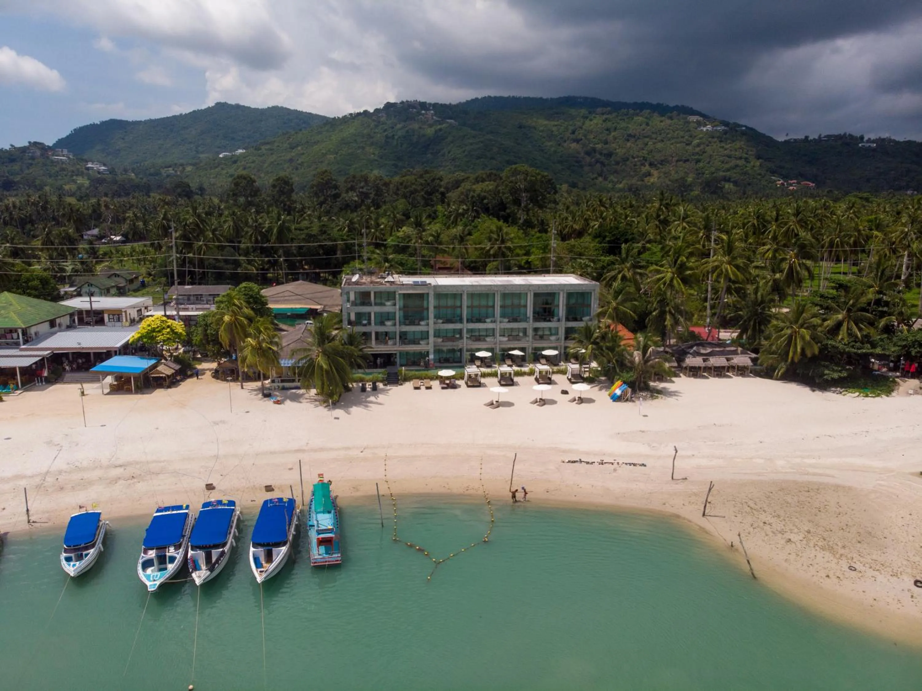 Bird's eye view in The Beach Samui