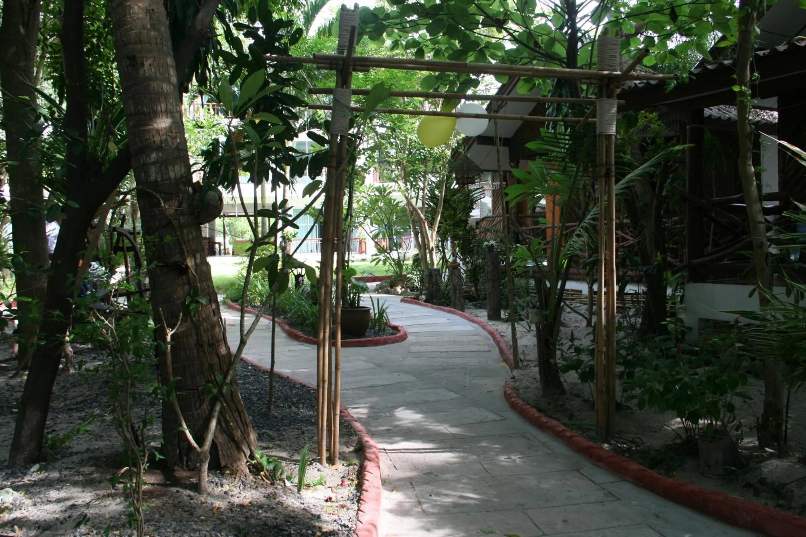Garden in Kirati Beach Resort