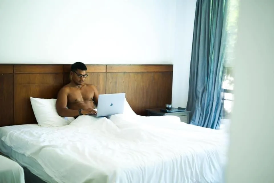 Bed in Kirati Beach Resort