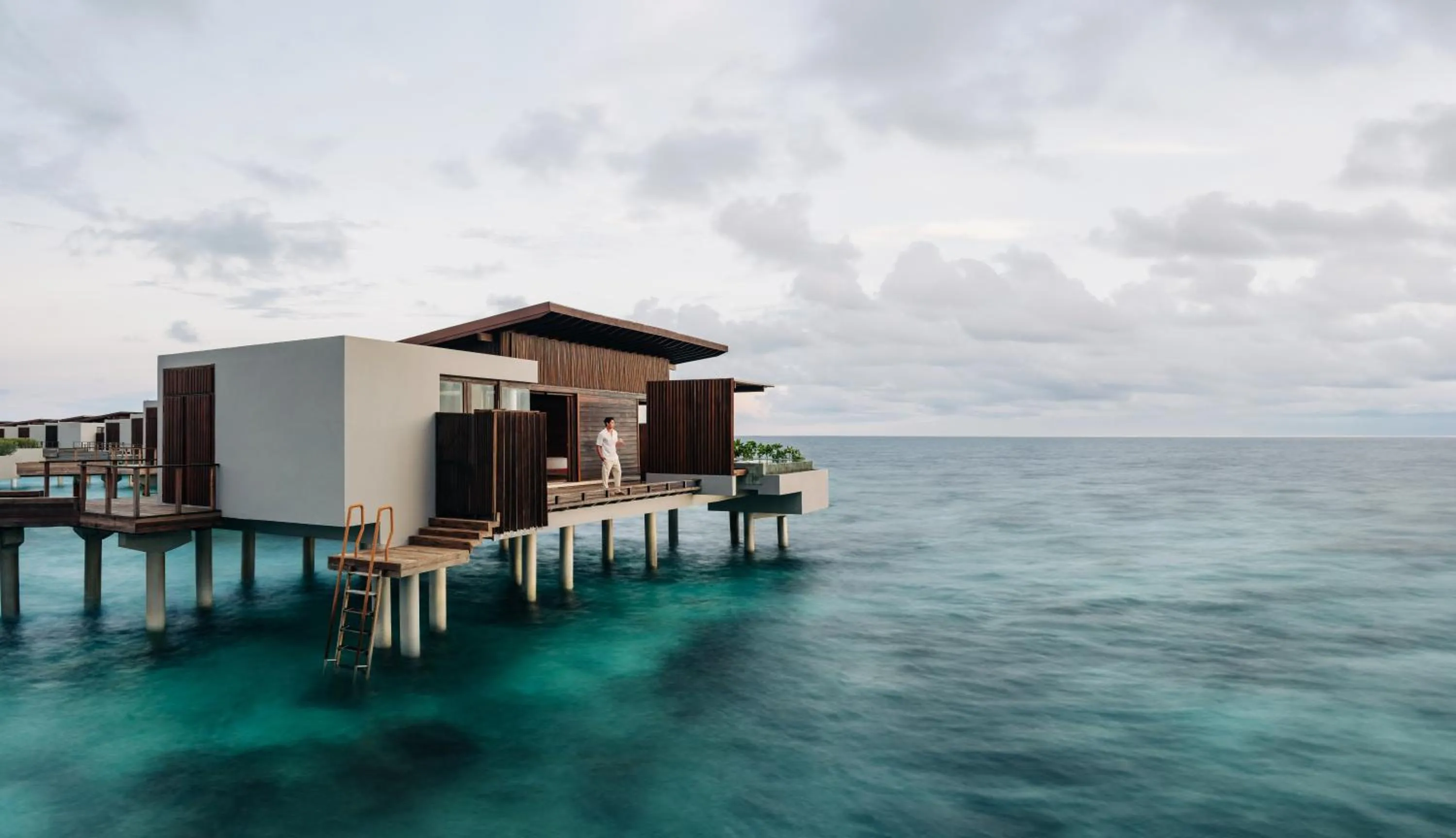 Property building in Park Hyatt Maldives Hadahaa