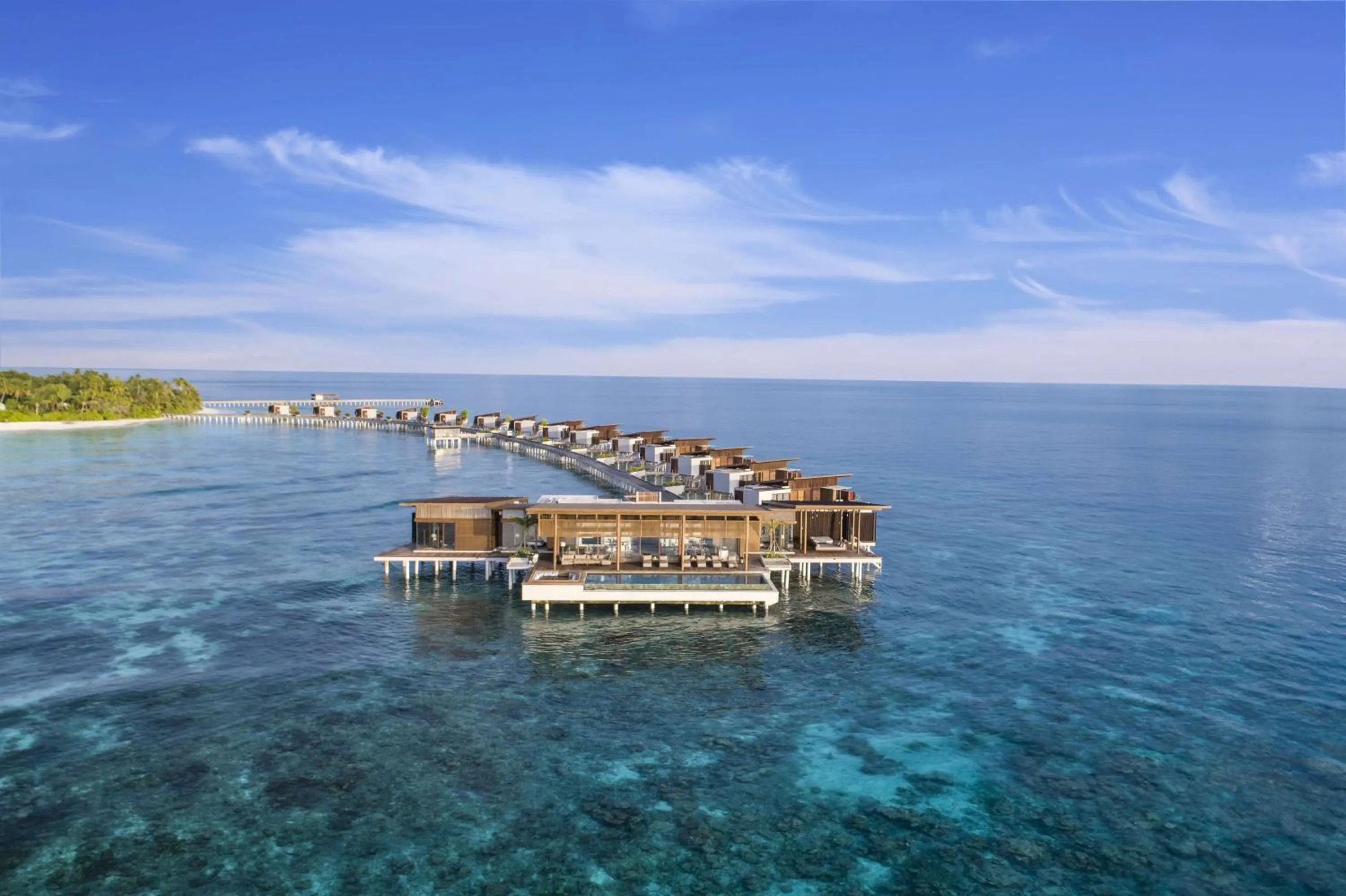 Property building in Park Hyatt Maldives Hadahaa
