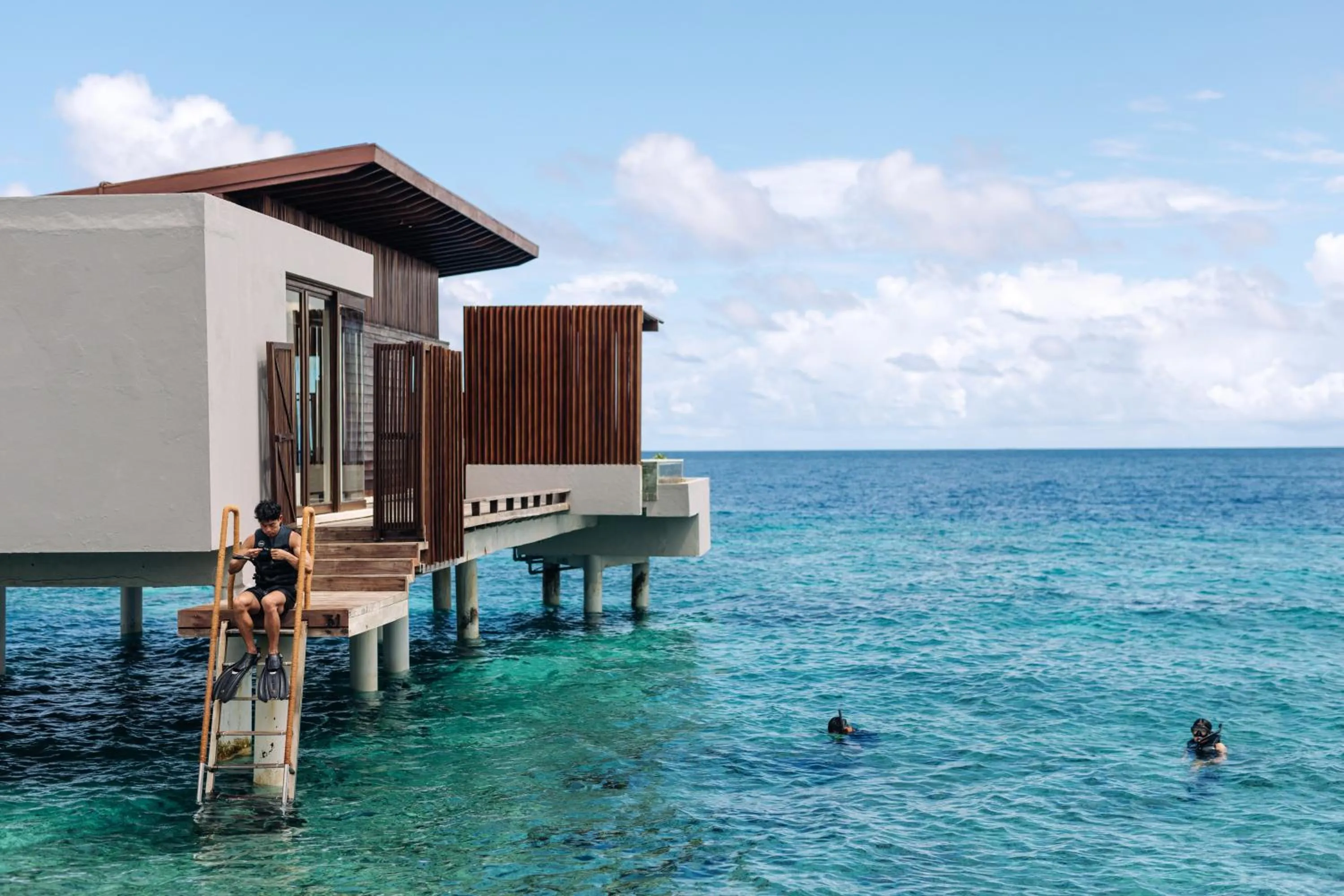 Property building in Park Hyatt Maldives Hadahaa