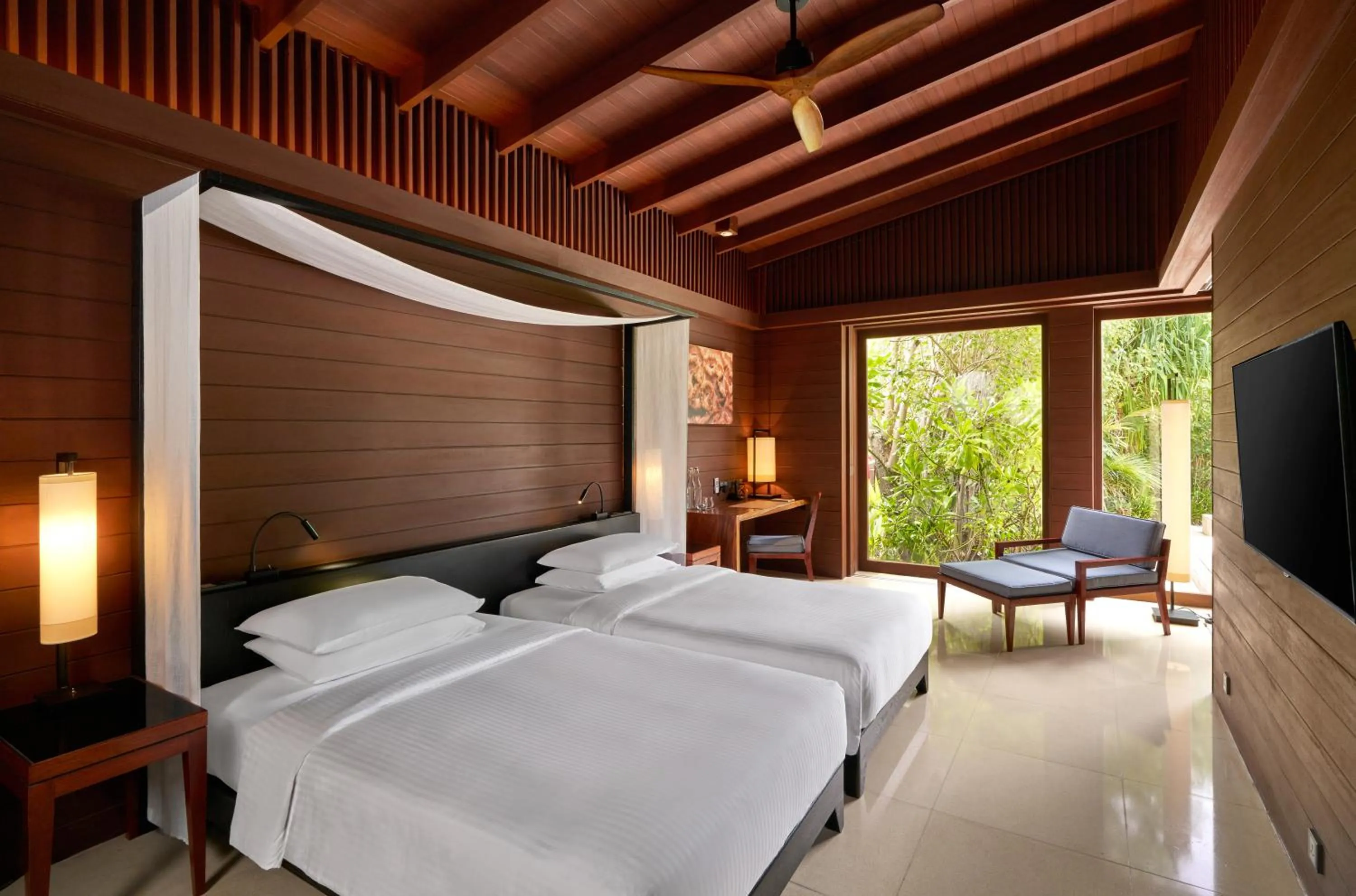 Bedroom, Bed in Park Hyatt Maldives Hadahaa
