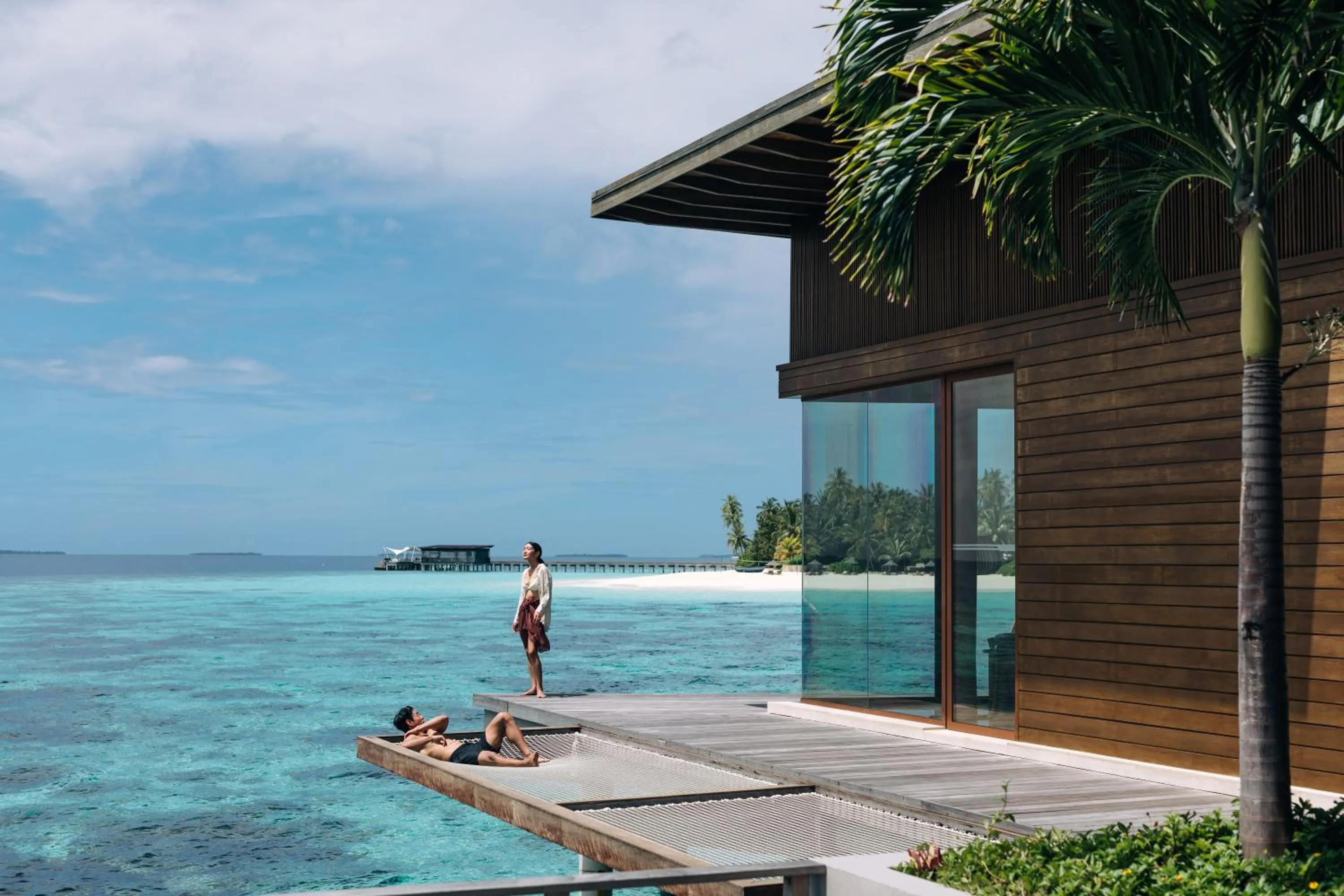 Property building in Park Hyatt Maldives Hadahaa