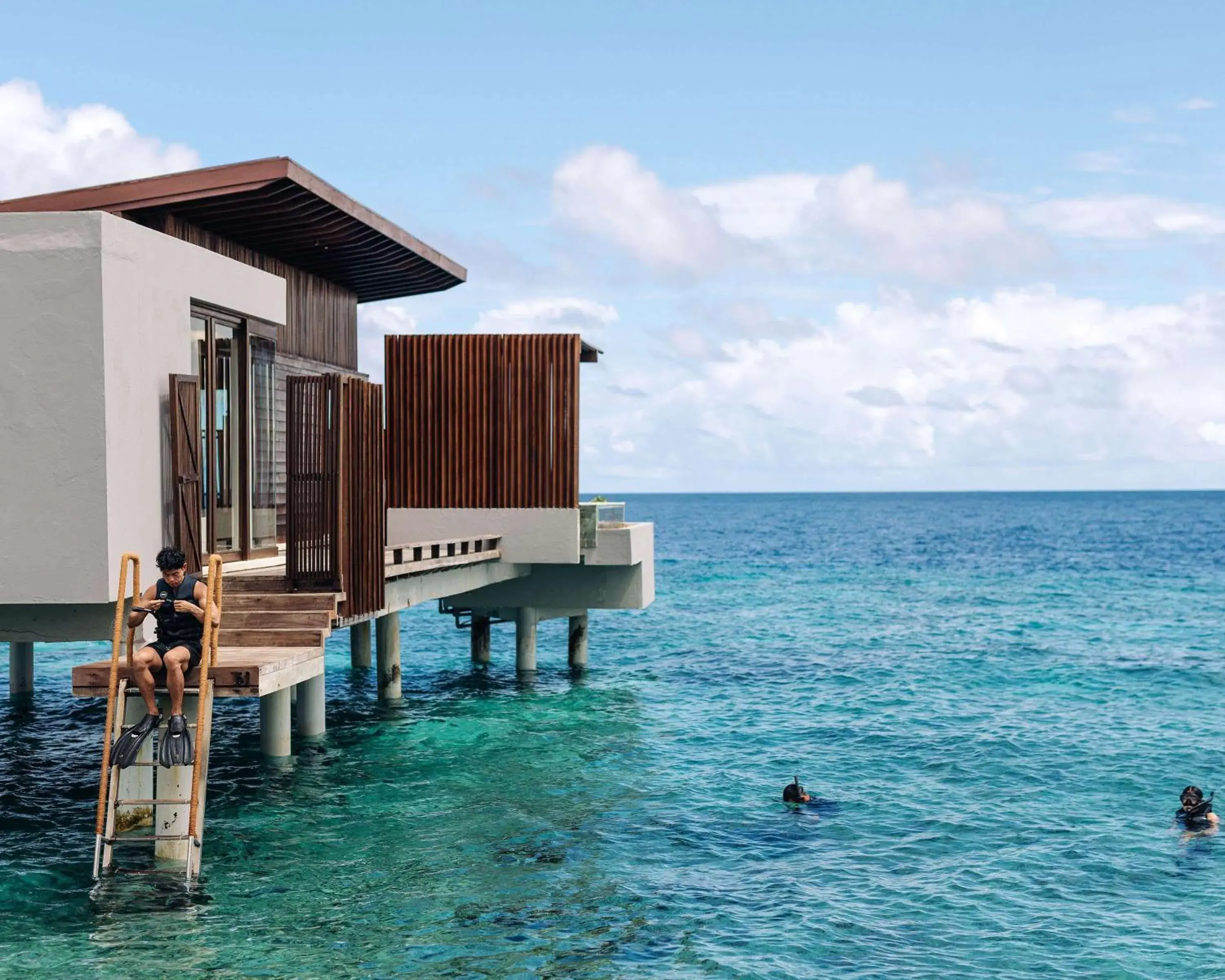 Overwater Sunset Villa in Park Hyatt Maldives Hadahaa Overwater Sunset Villa in Park Hyatt Maldives Hadahaa