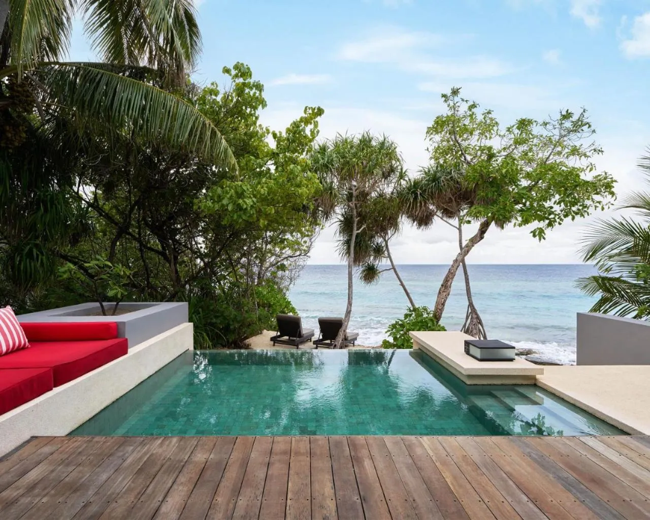Sea view in Park Hyatt Maldives Hadahaa
