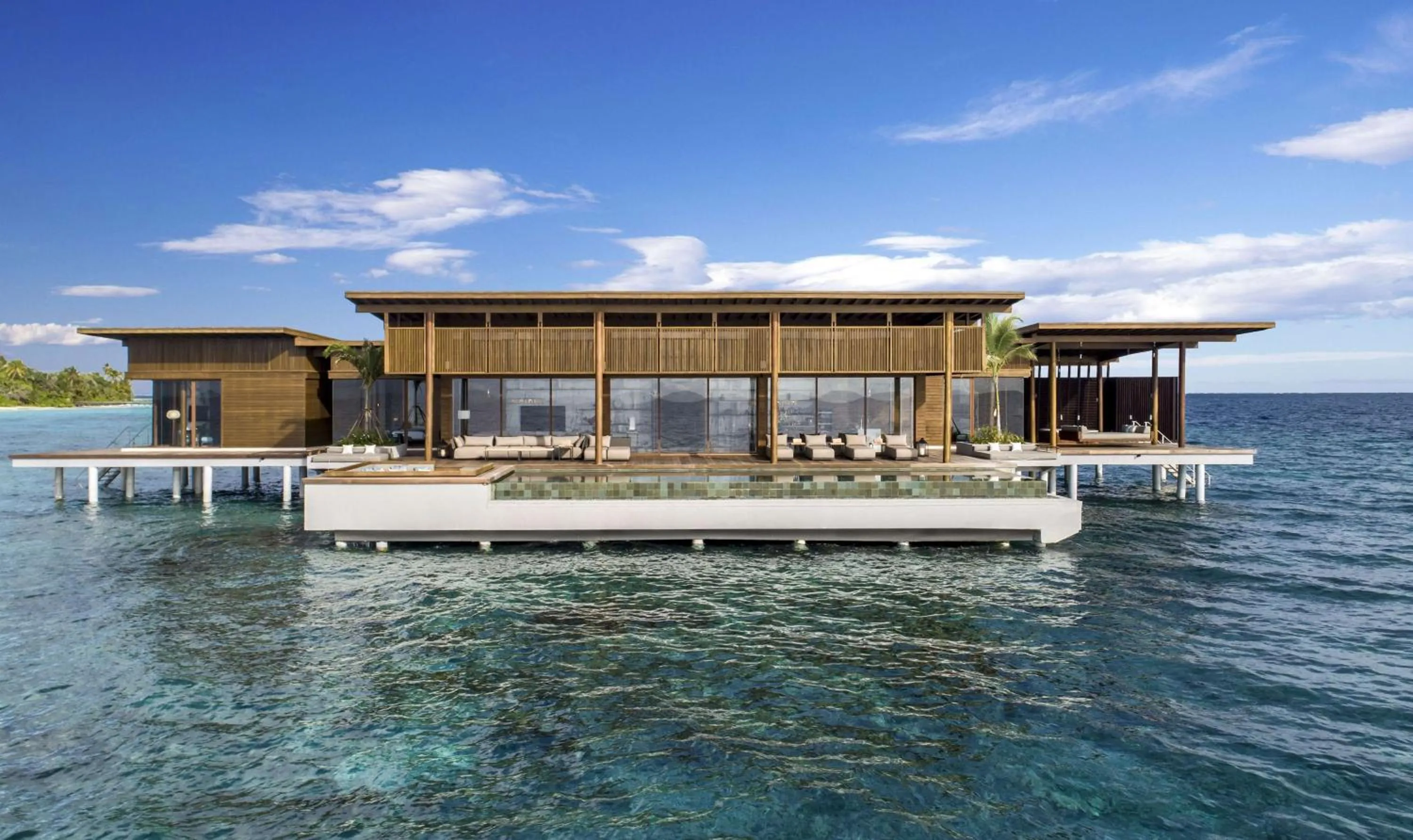 Property building in Park Hyatt Maldives Hadahaa