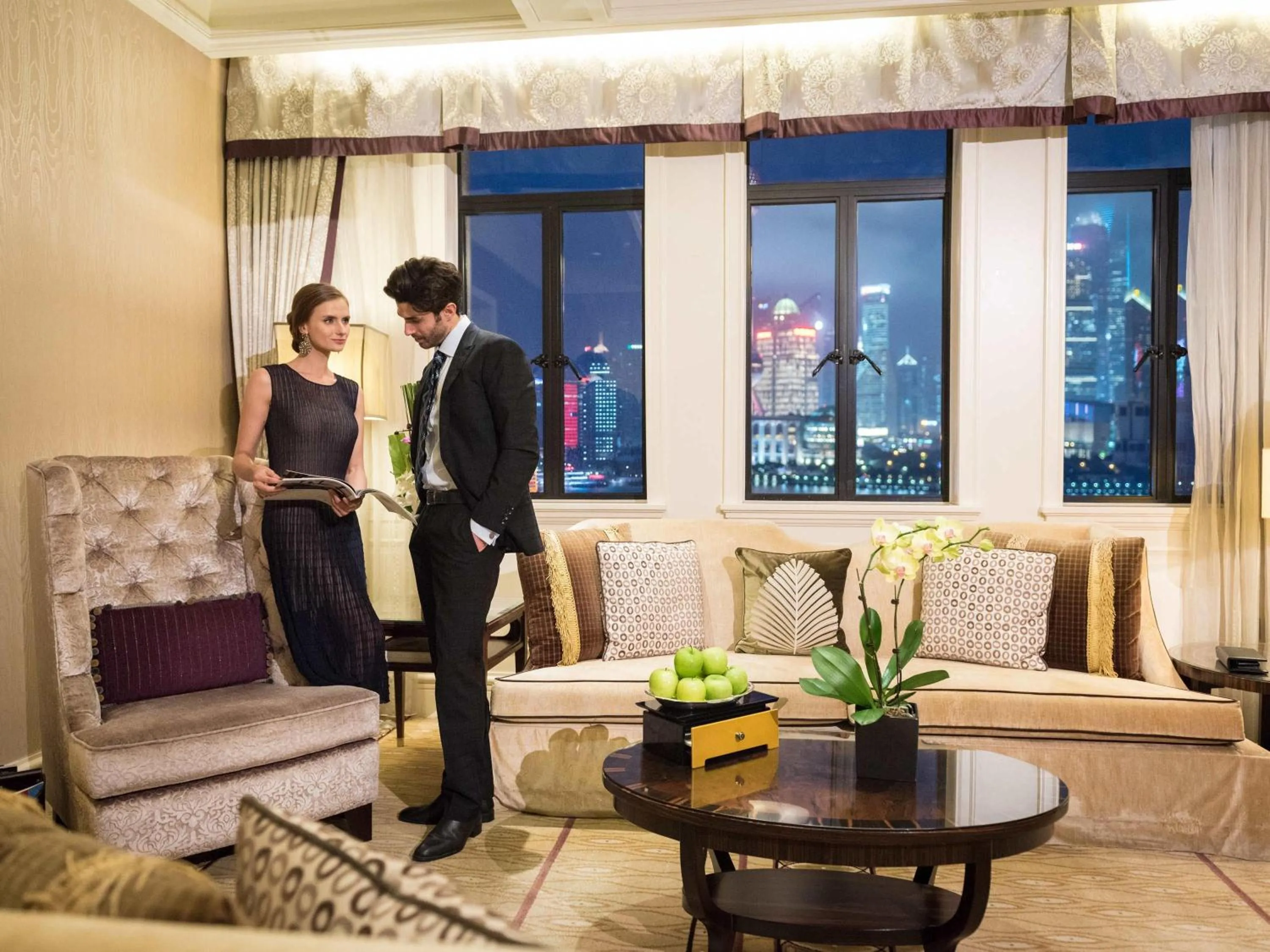 Bedroom in Fairmont Peace Hotel on the Bund