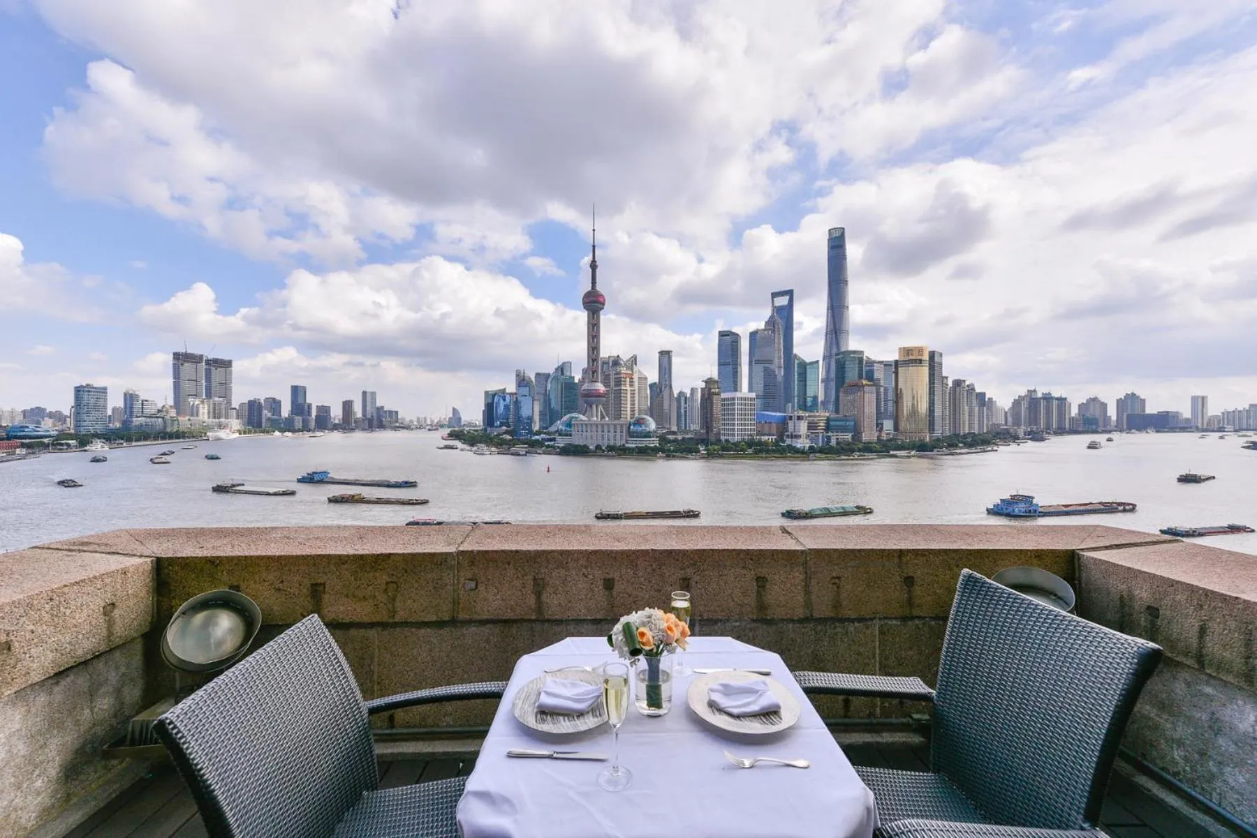 Property building in Fairmont Peace Hotel on the Bund