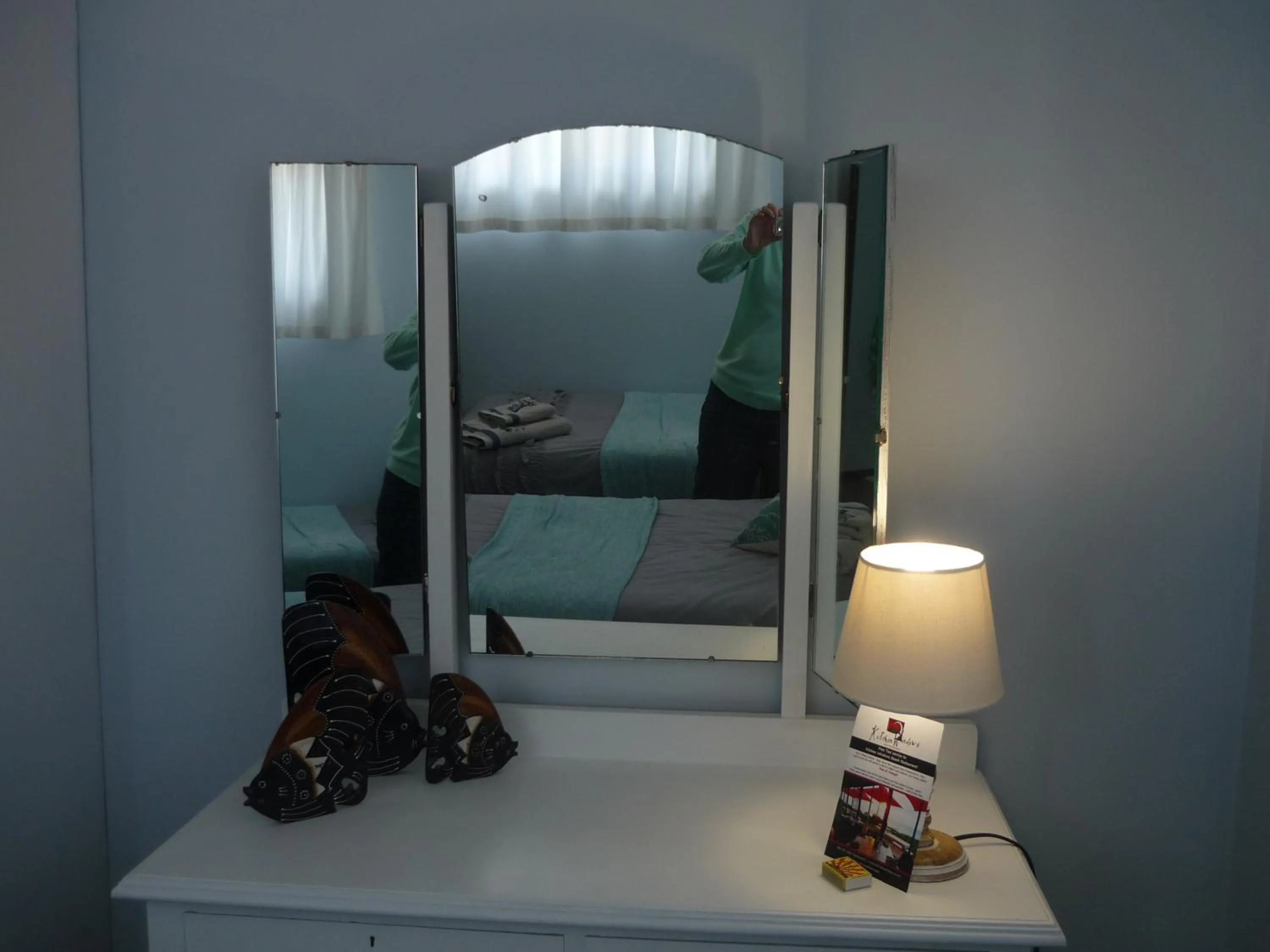 Decorative detail, Bed in A1 Kynaston Guest House bed and breakfast or self catering