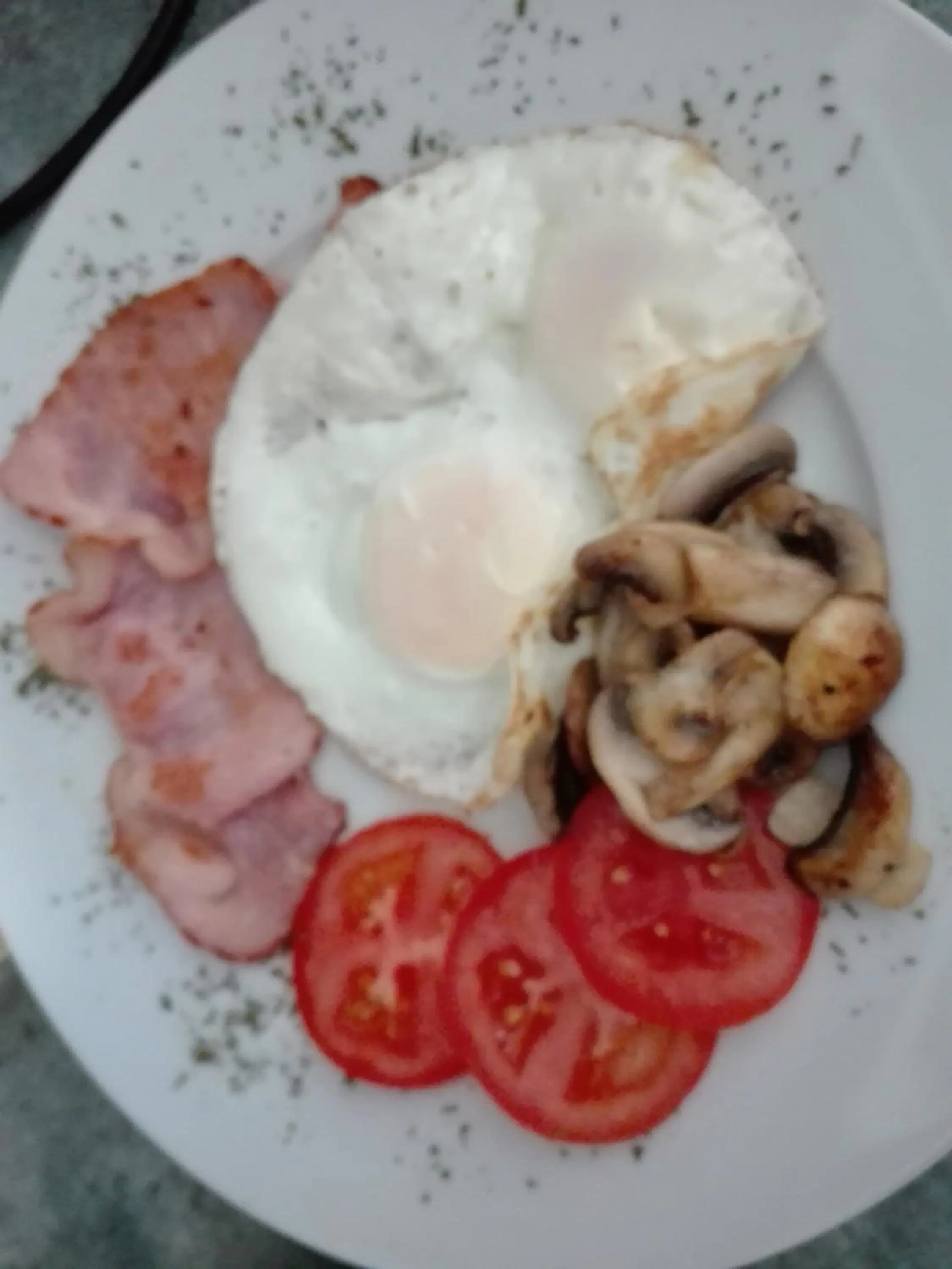 Food in A1 Kynaston Guest House bed and breakfast or self catering